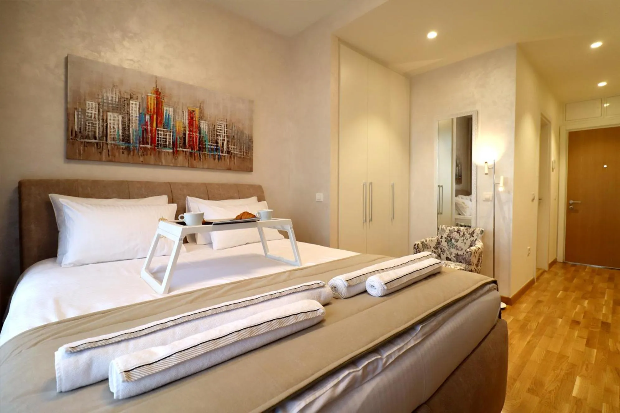 Bed in Apartments Royal - Belgrade Waterfront