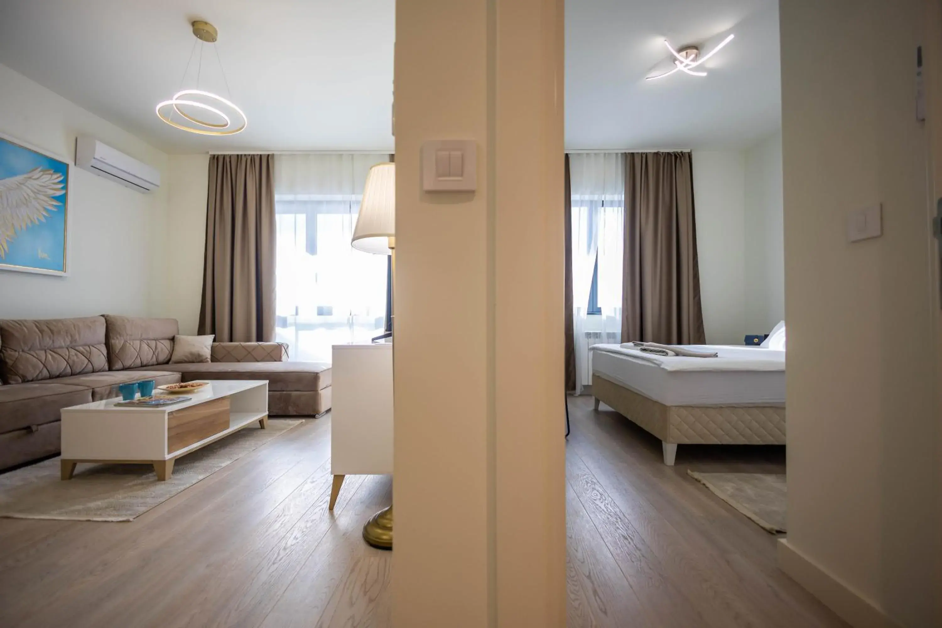 Bed in Apartments Royal - Belgrade Waterfront Bed in Apartments Royal - Belgrade Waterfront