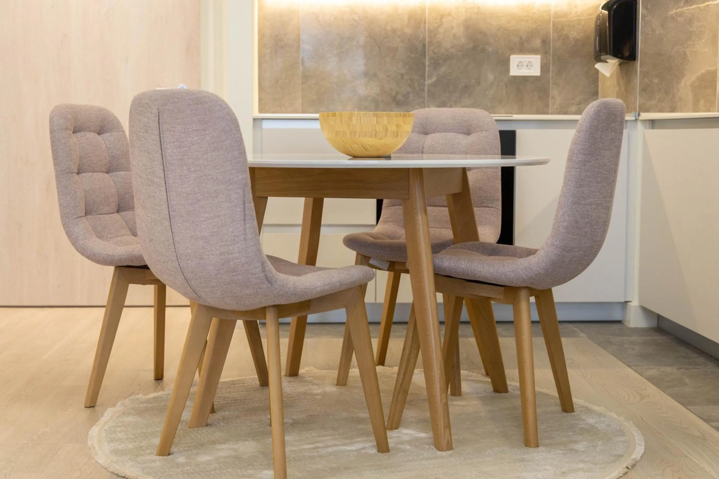 Kitchen or kitchenette in Apartments Royal - Belgrade Waterfront