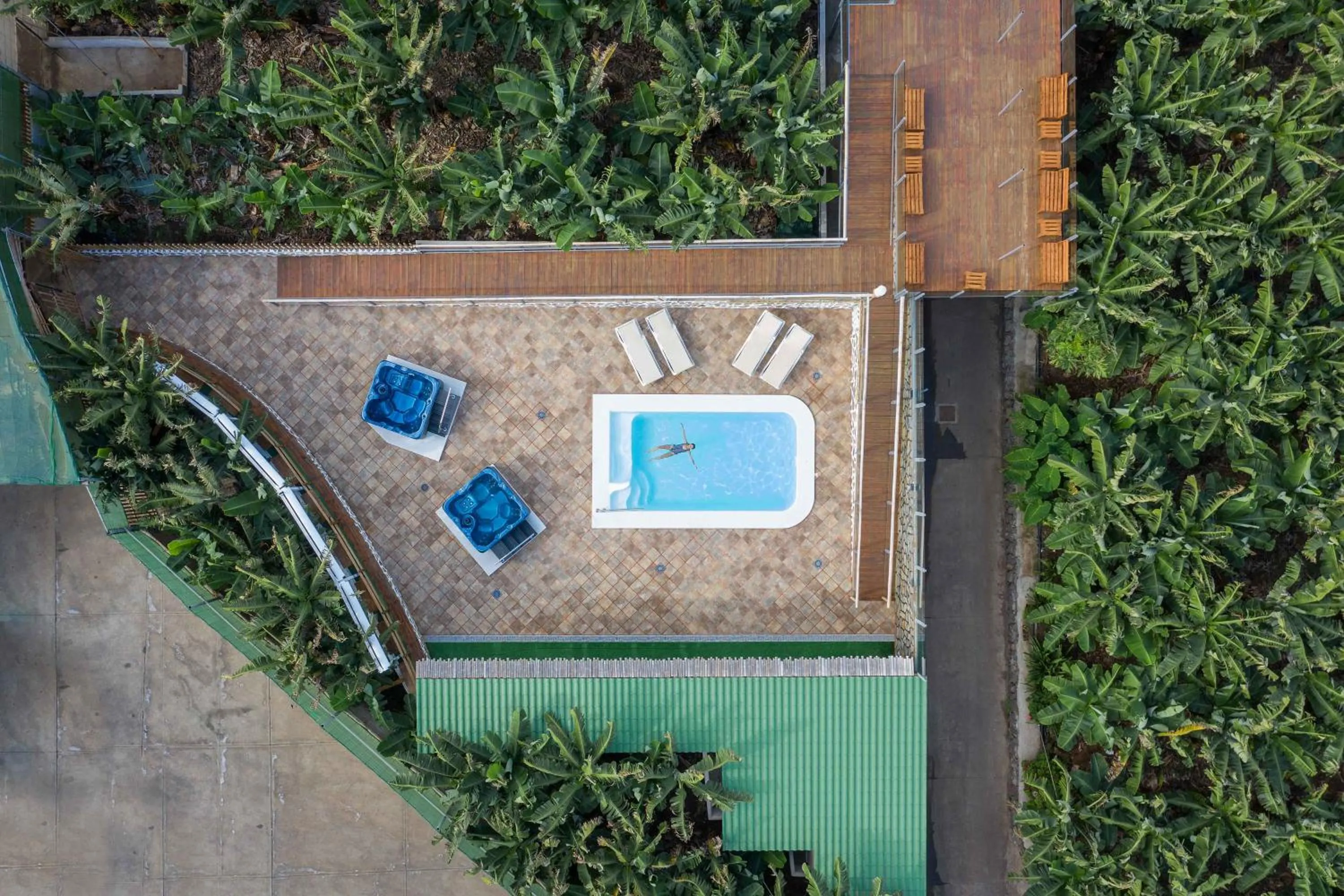 Bird's eye view in Hacienda La Dehesa (Only Adults)