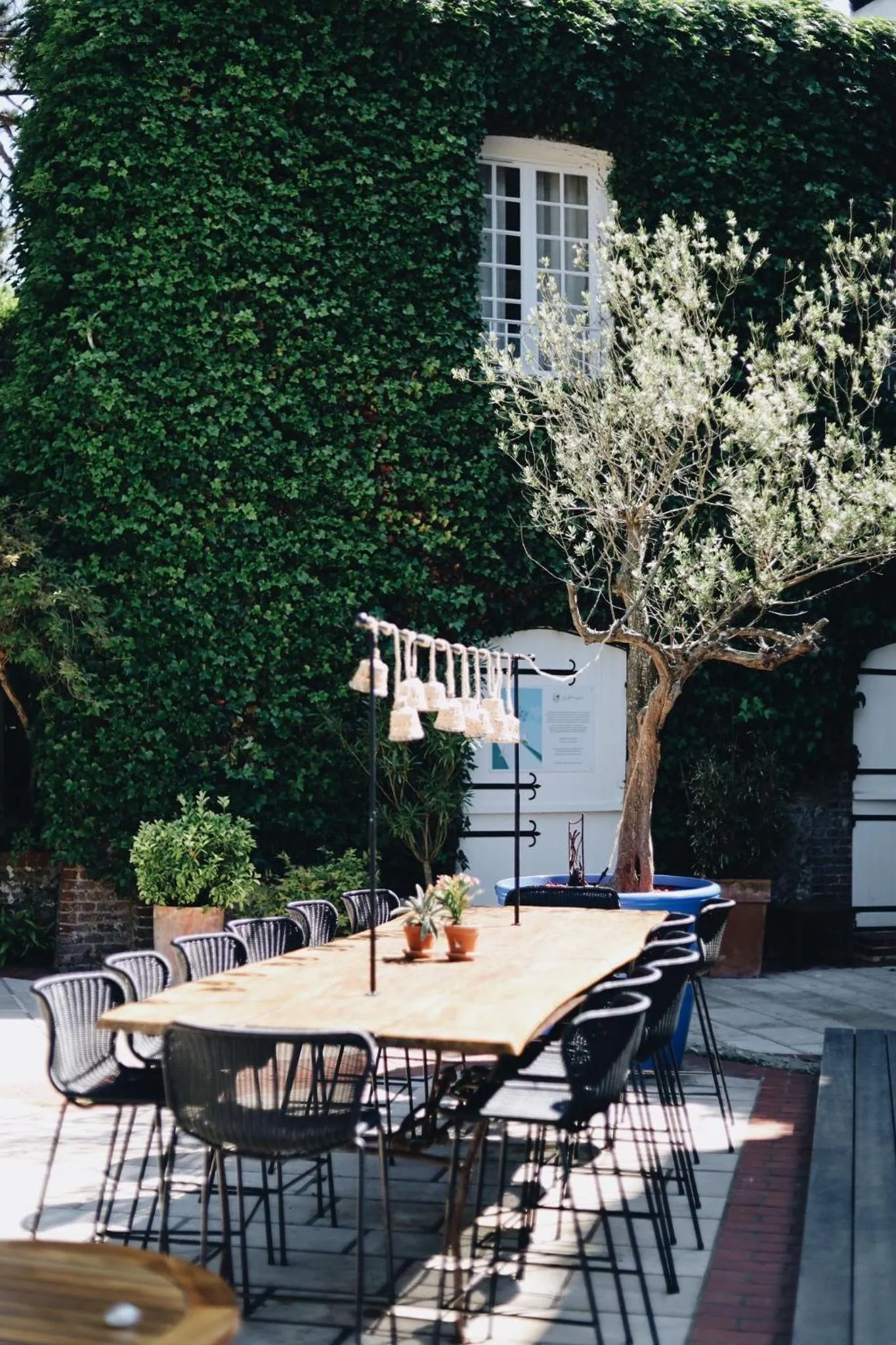 Patio in Domaine Saint Clair - Le Donjon