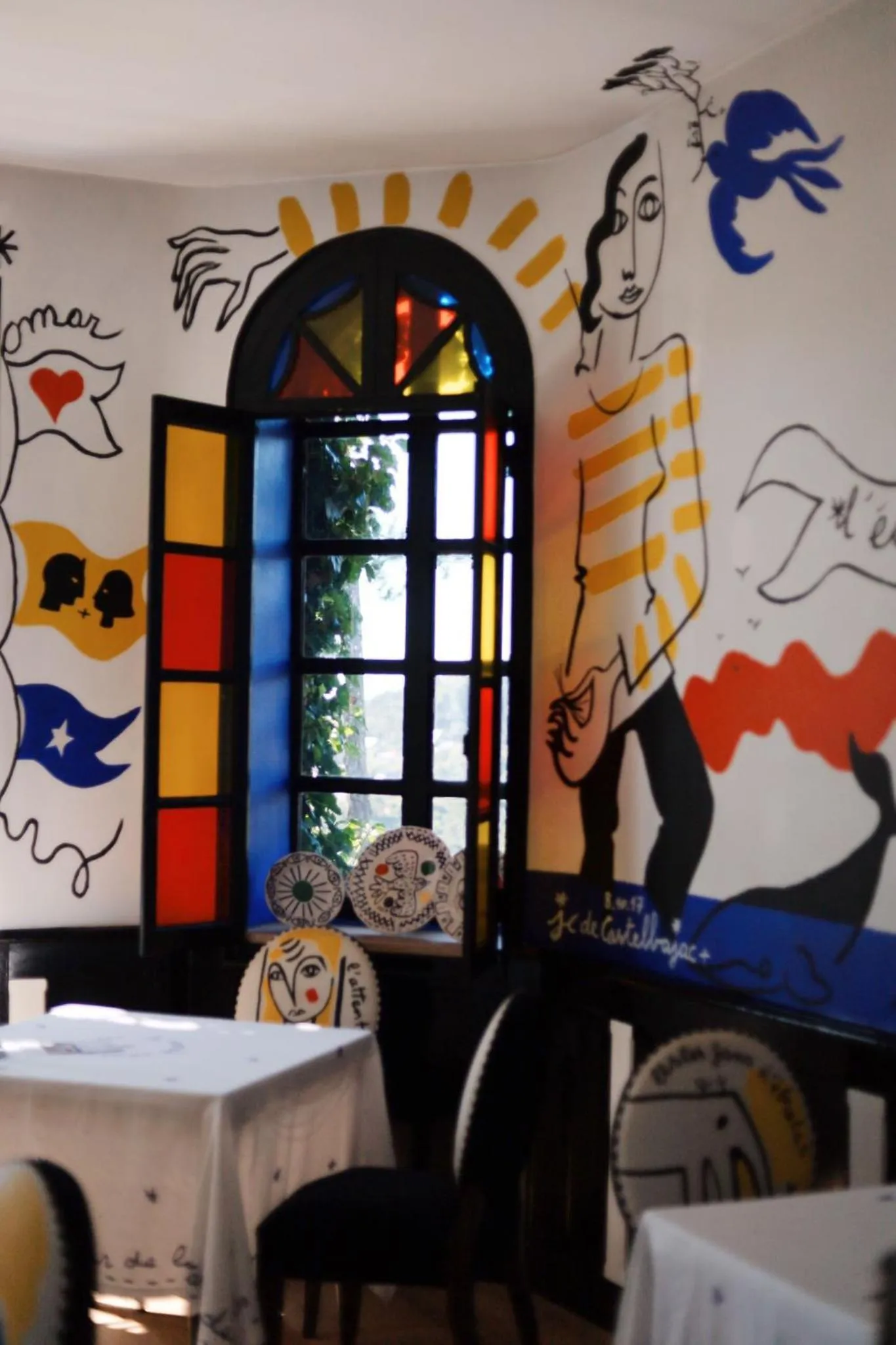 Restaurant/places to eat in Domaine Saint Clair - Le Donjon