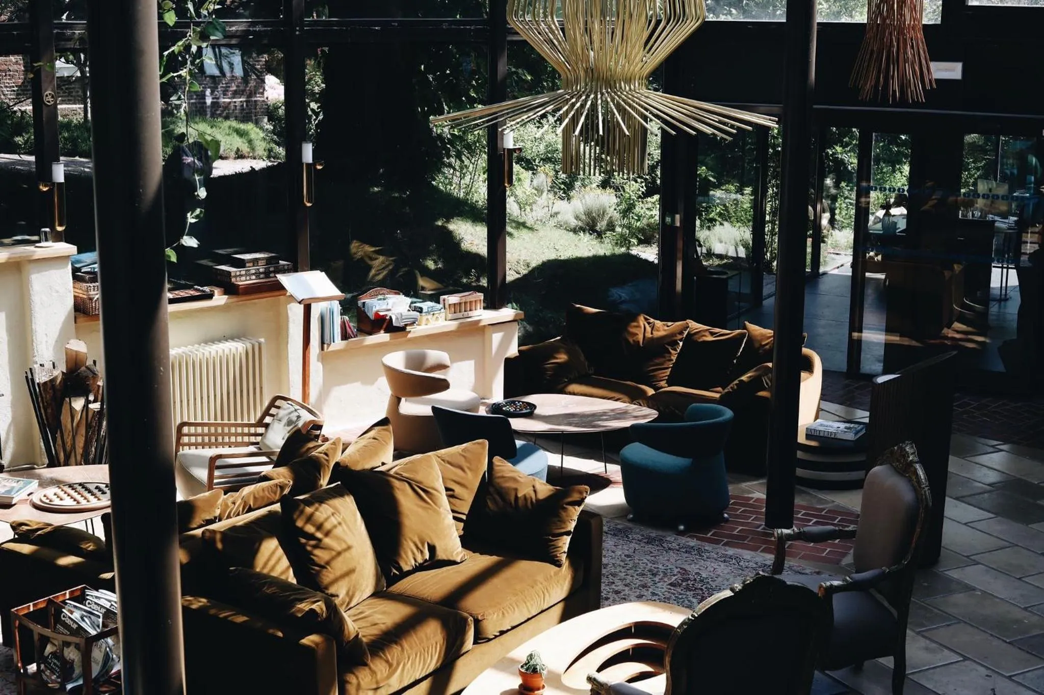 Living room in Domaine Saint Clair - Le Donjon