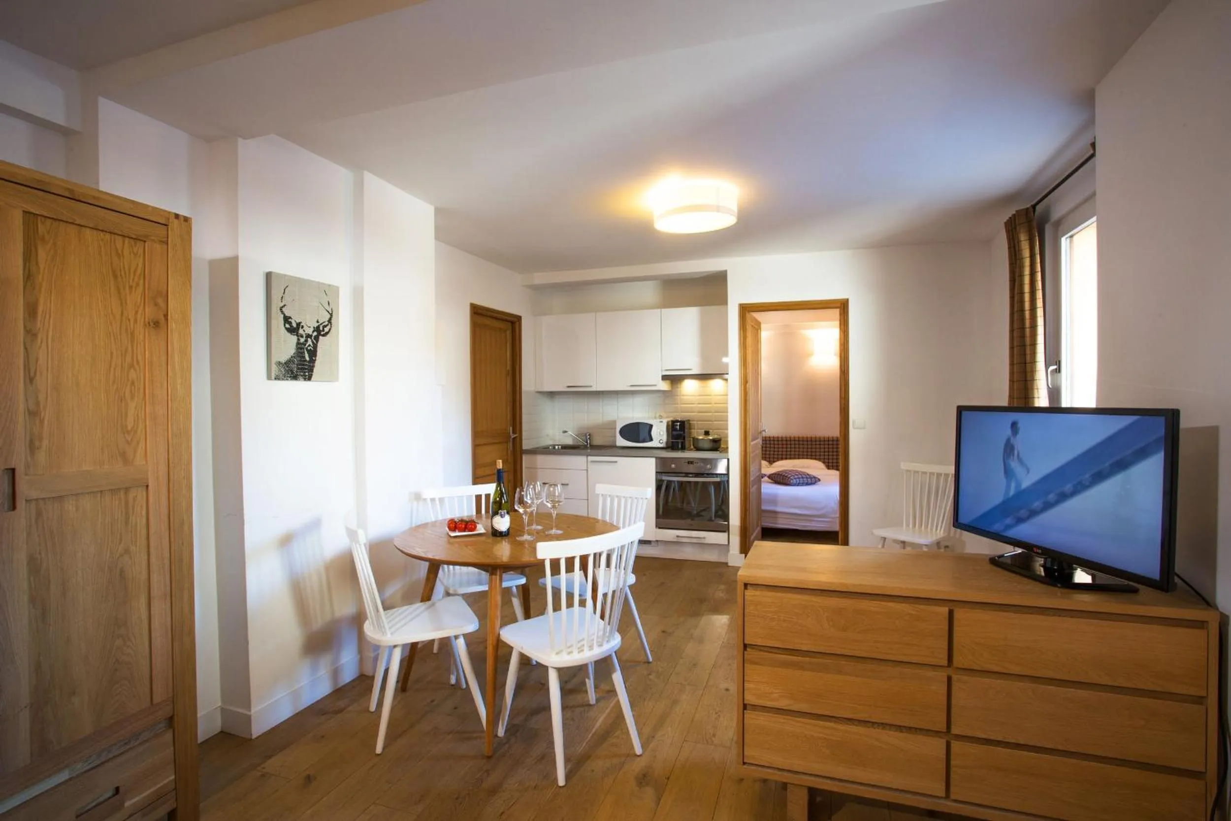 Living room in Chalet Hotel Régina