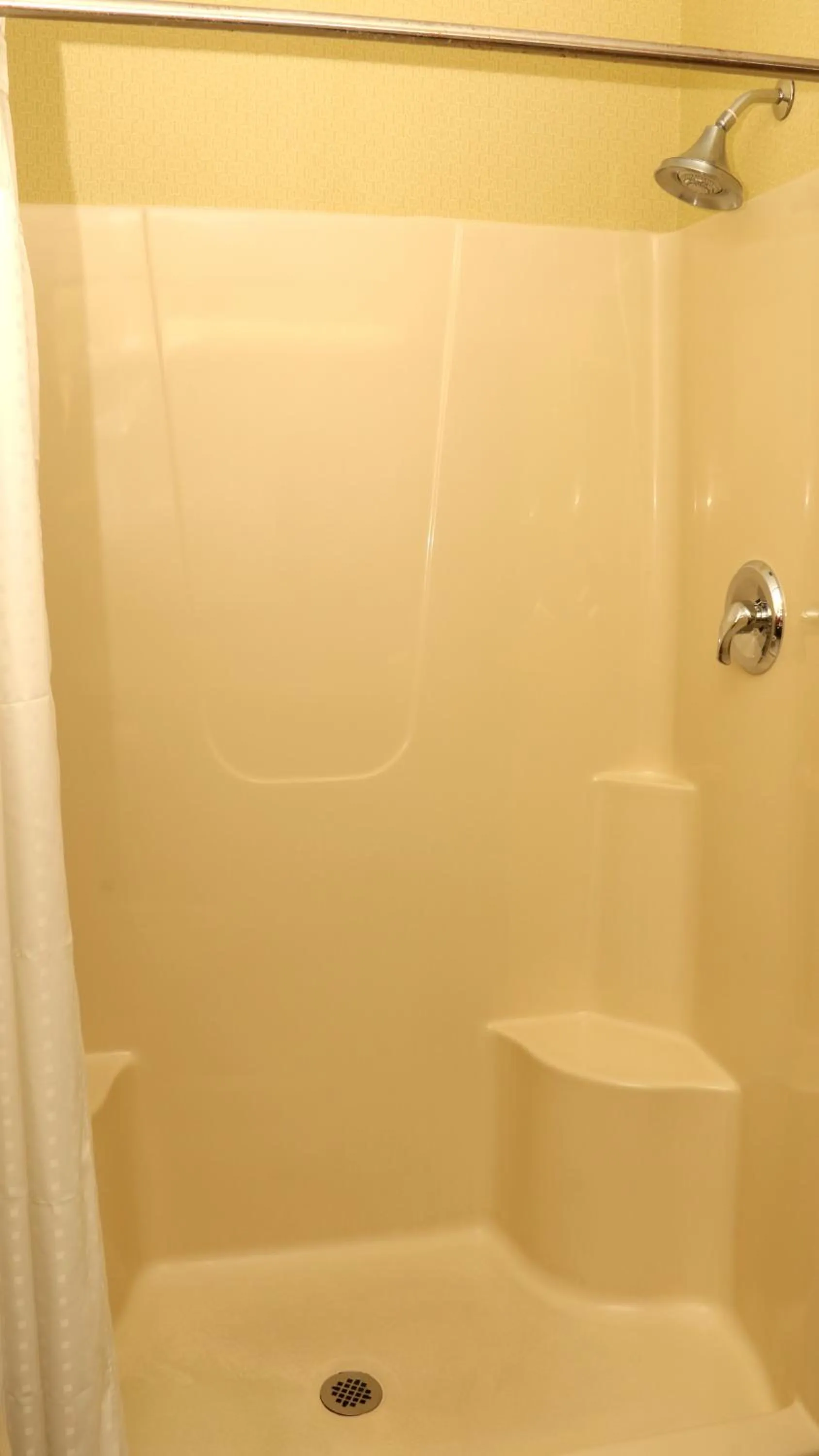 Shower in Holiday Inn Express Hotel & Suites Saginaw by IHG