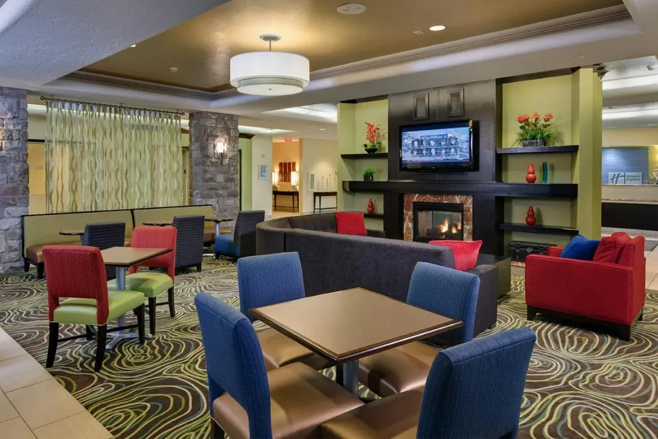 Lobby or reception in Holiday Inn Express Hotel & Suites Saginaw by IHG Lobby or reception in Holiday Inn Express Hotel & Suites Saginaw by IHG