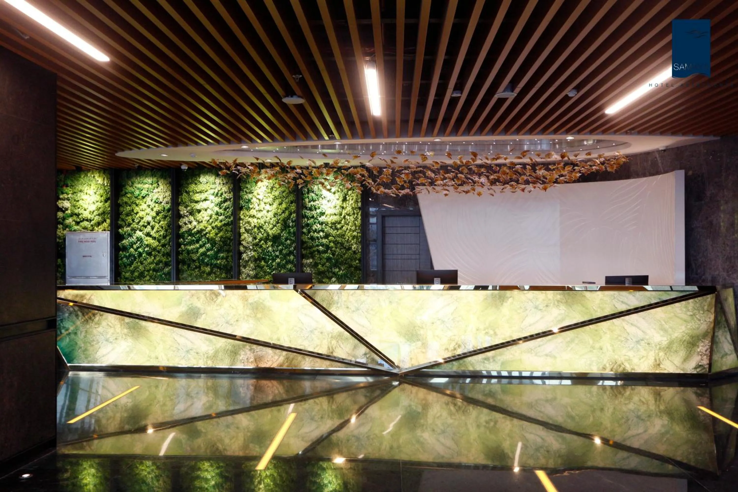 Lobby or reception in Samaya Hotel Apartment Dubai