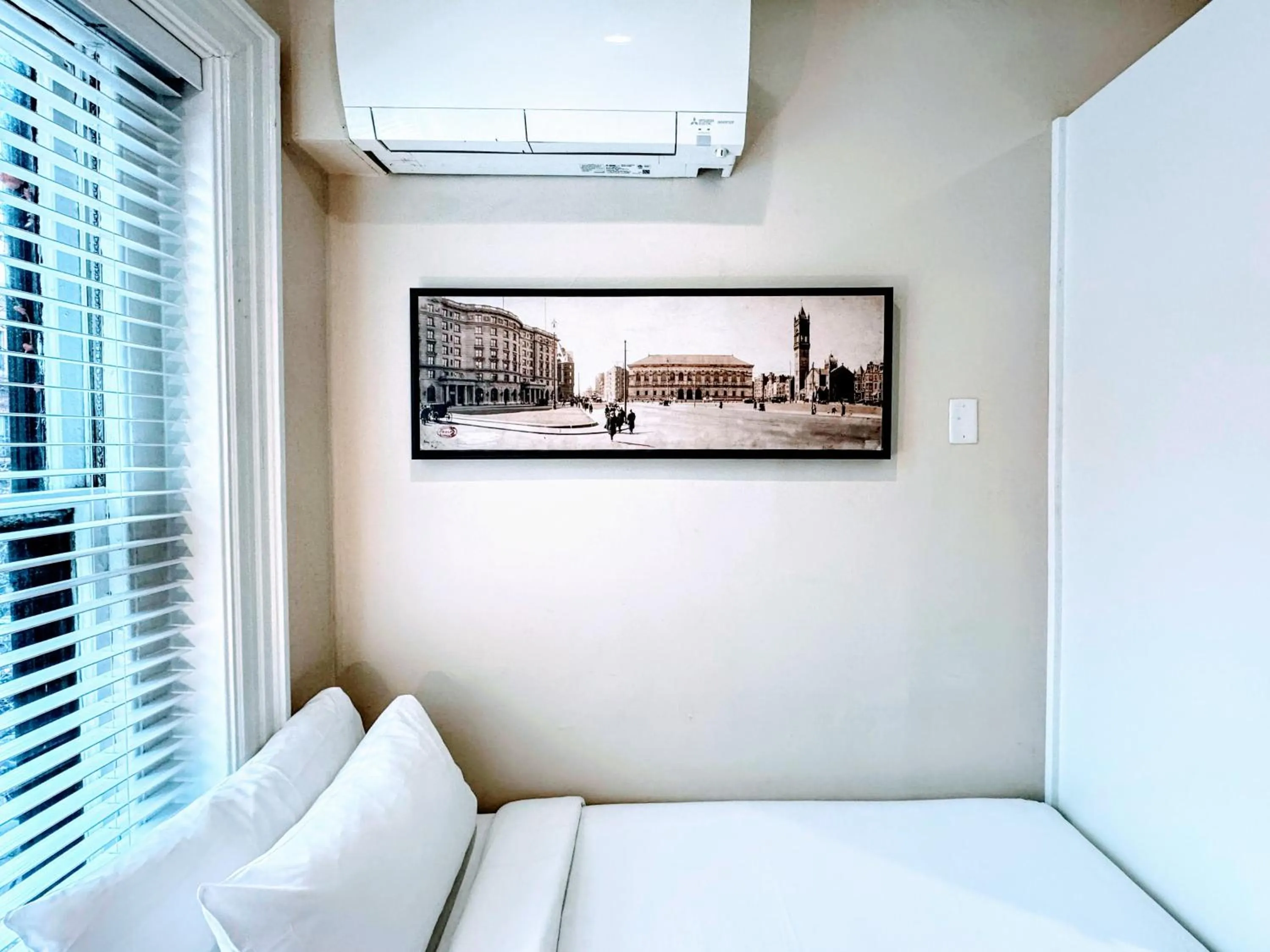 Decorative detail, Bed in Copley House