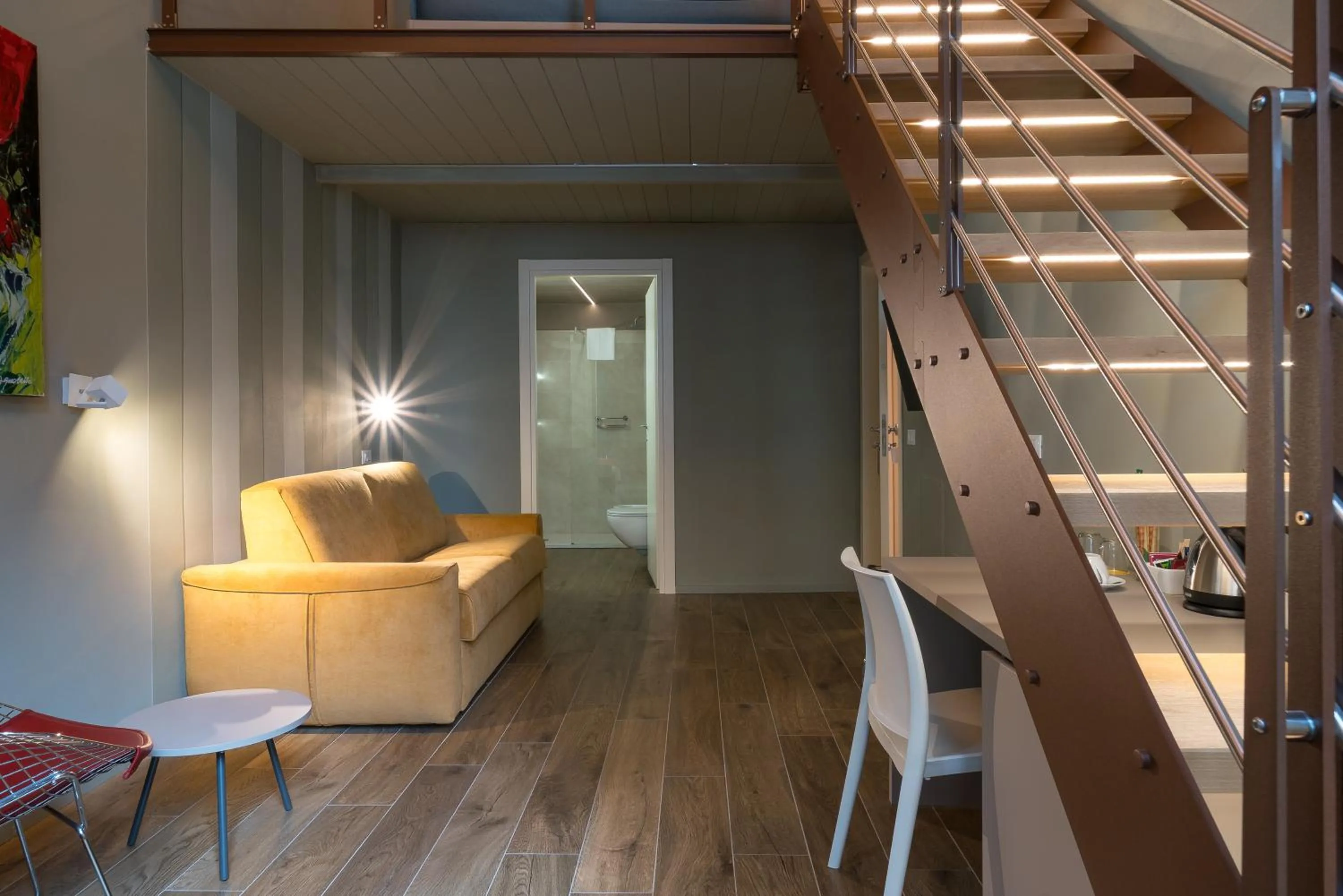 Living room in GOGO` Petit Hotel