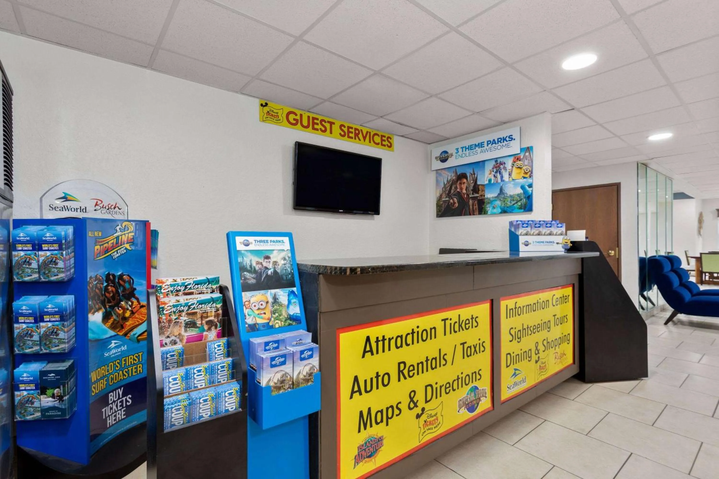 Lobby or reception in Baymont by Wyndham Orlando-International Dr-Universal Blvd