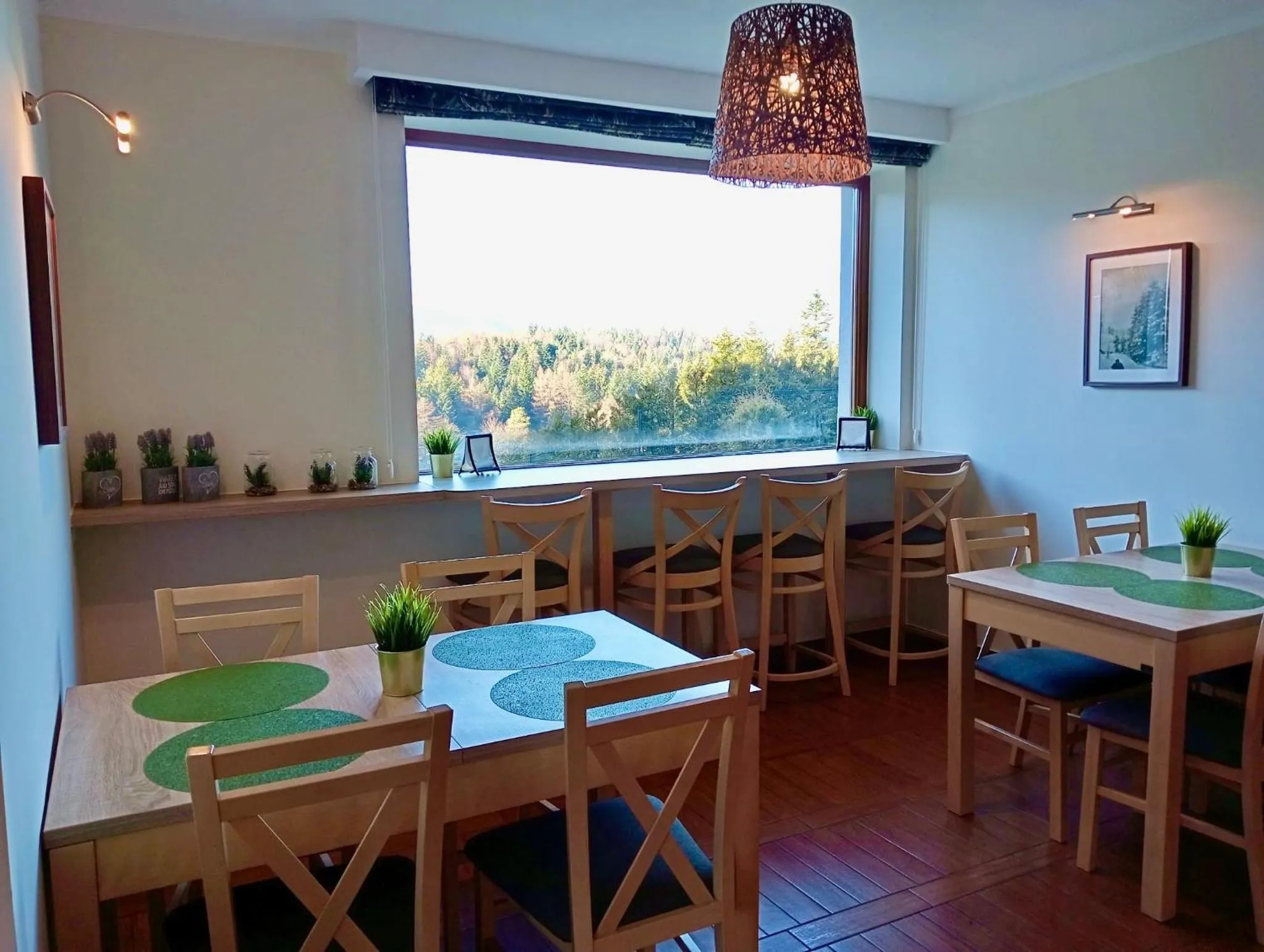 Dining area in Willa Montis