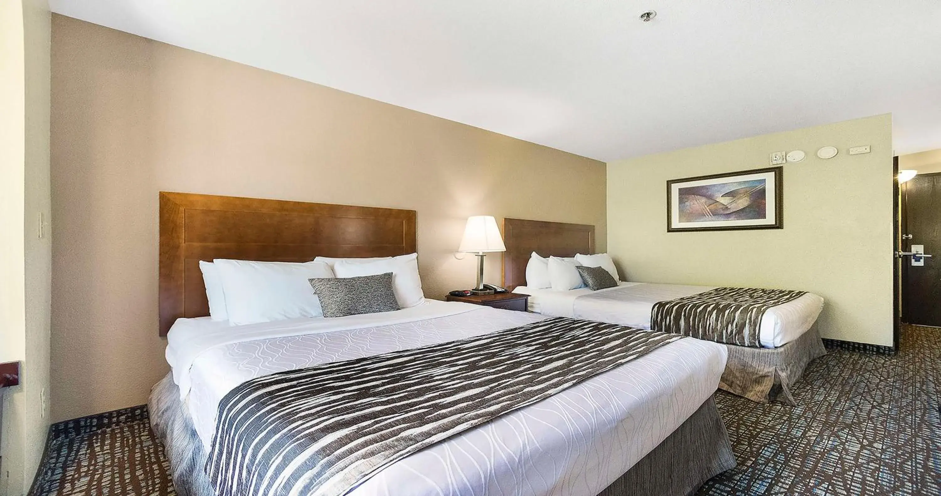 Bedroom, Bed in SureStay Plus Hotel by Best Western Rocklin Bedroom, Bed in SureStay Plus Hotel by Best Western Rocklin