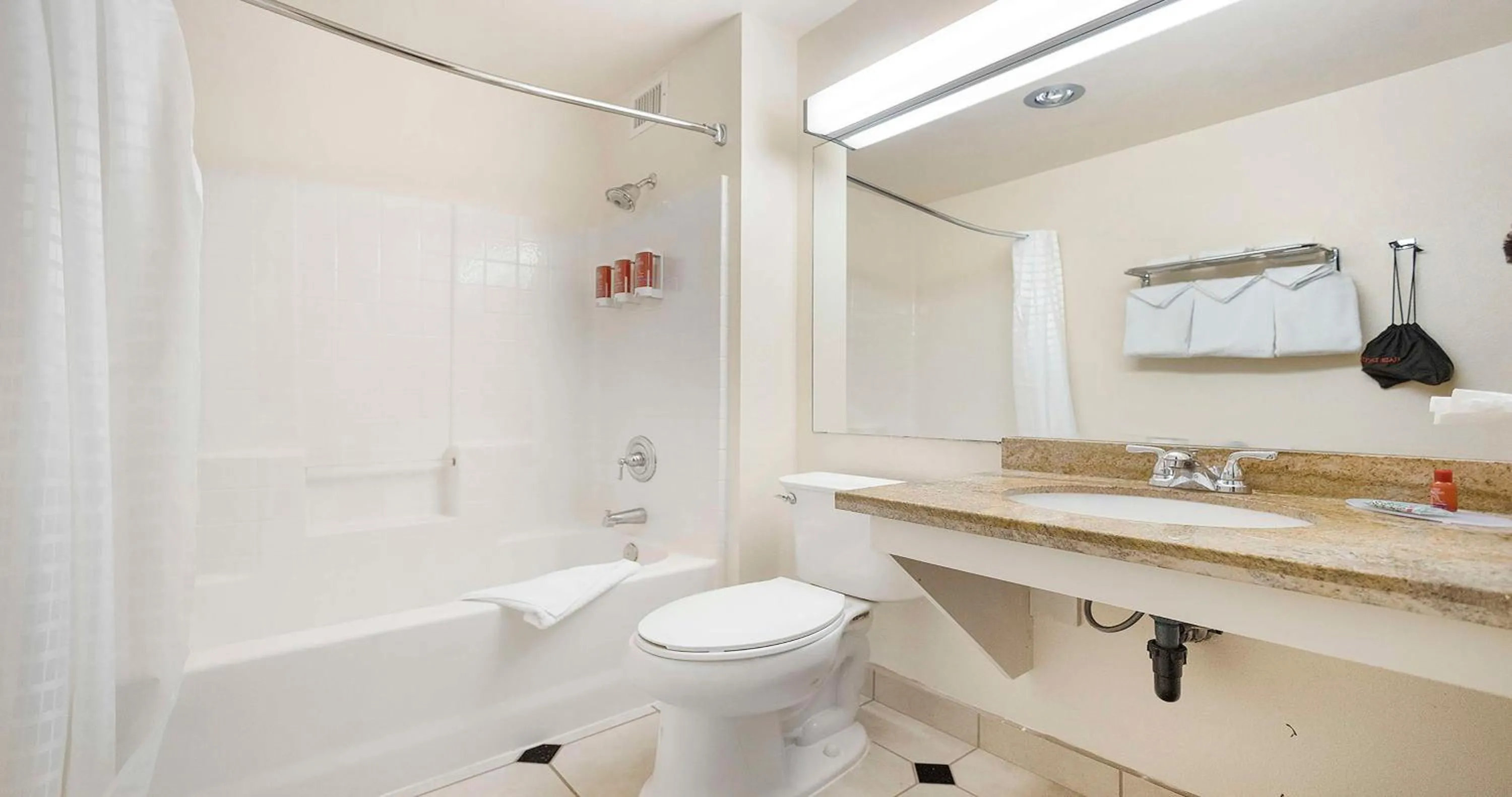 Bathroom in SureStay Plus Hotel by Best Western Rocklin