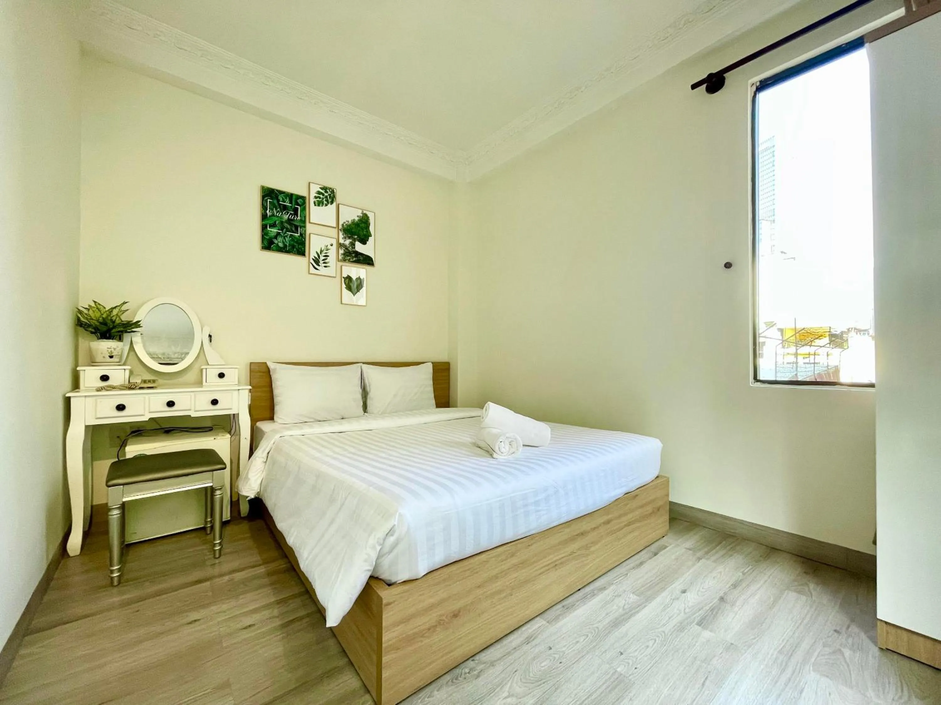 Bed in Anh Thien Sai Gon Central Hotel - District 1