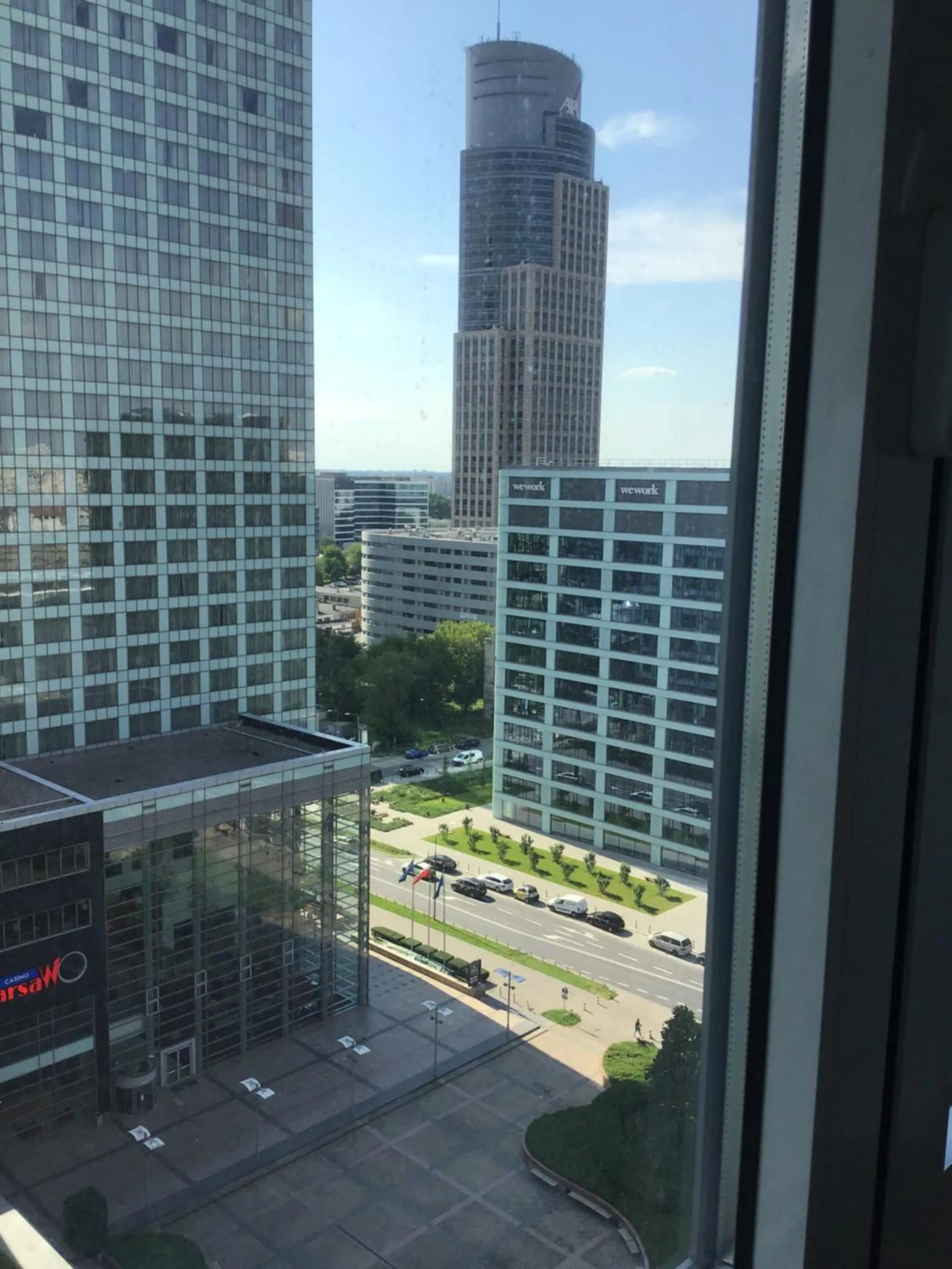 City view in Platinum Towers Hotel Apartments