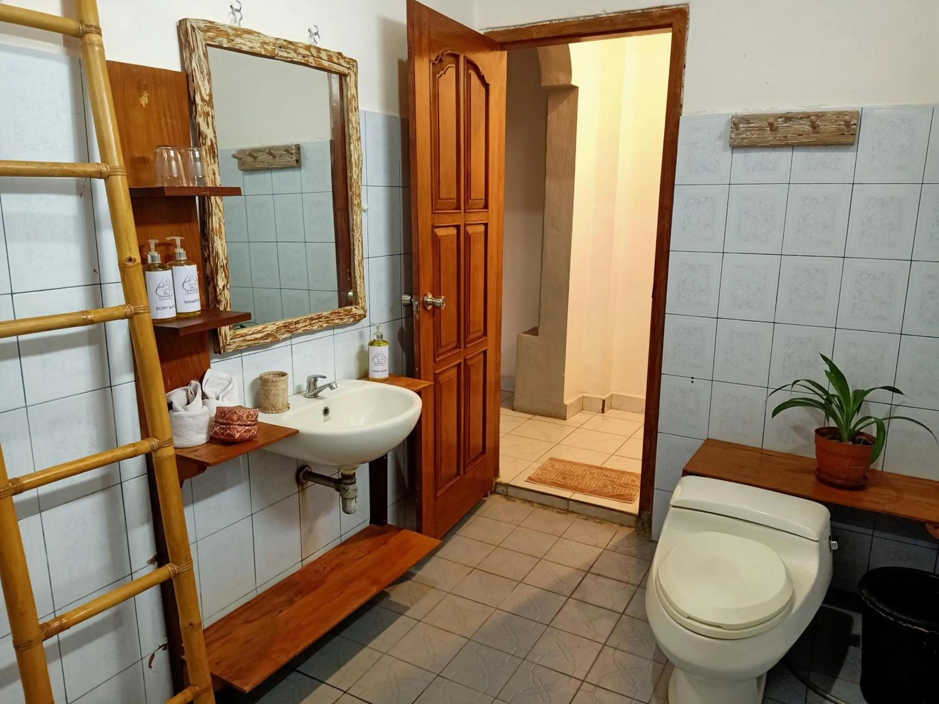 Bathroom in Binaria Museum Hotel
