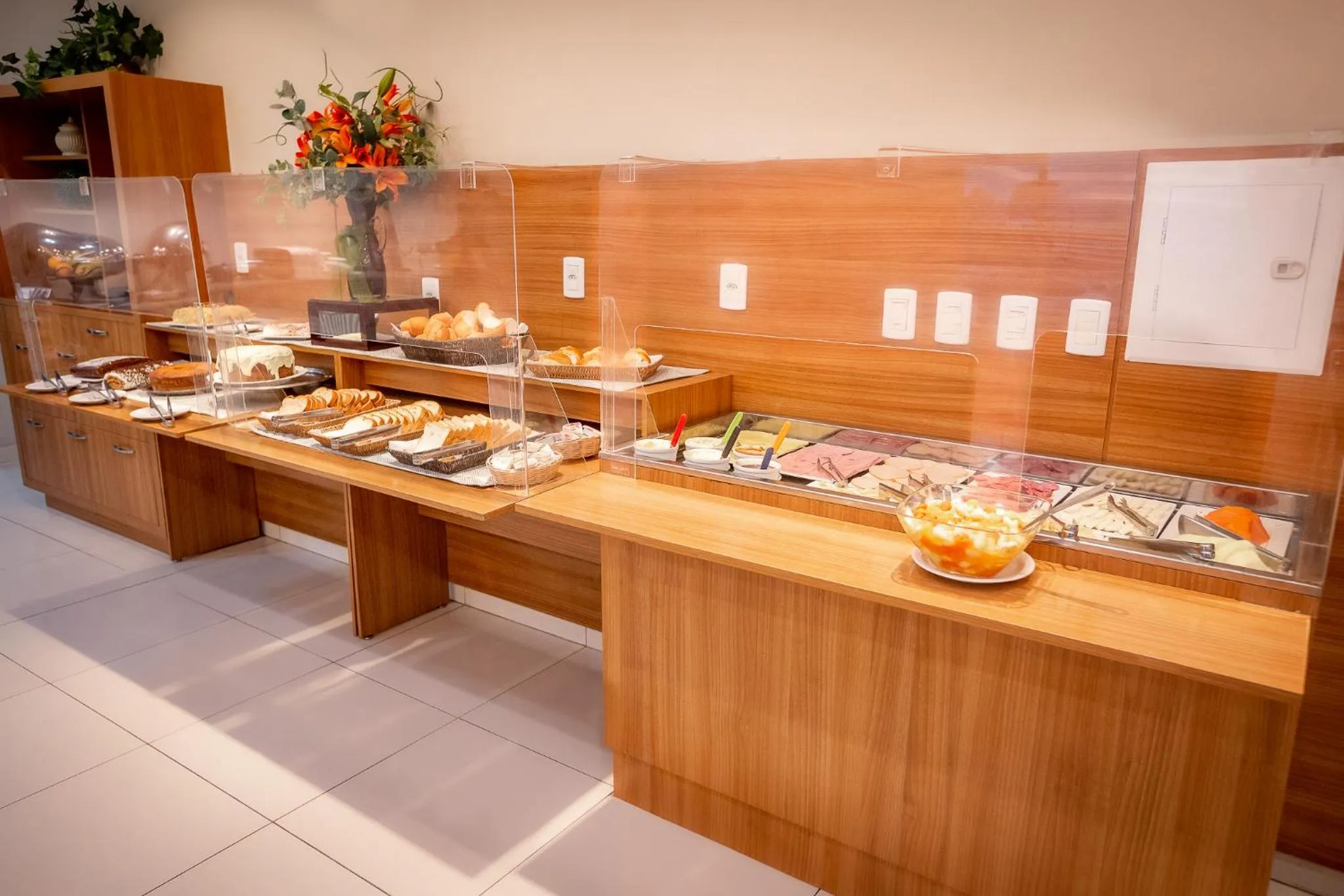 Buffet breakfast in Zago Hotel