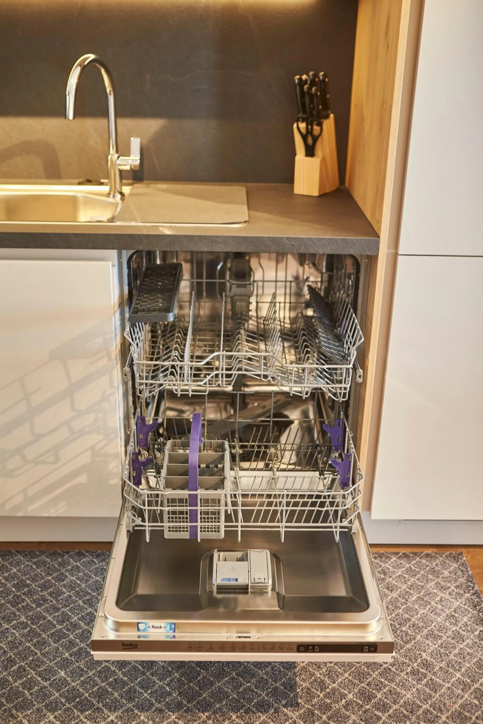 Kitchen or kitchenette in Wiesl Lodge Saalbach