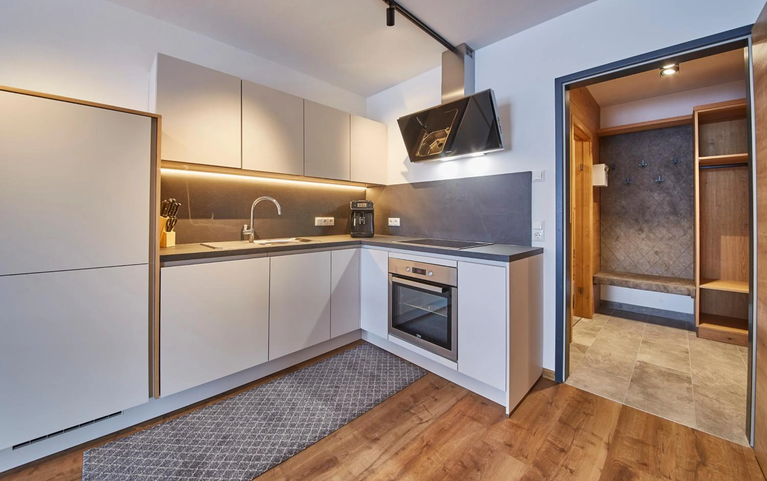 Kitchen or kitchenette in Wiesl Lodge Saalbach