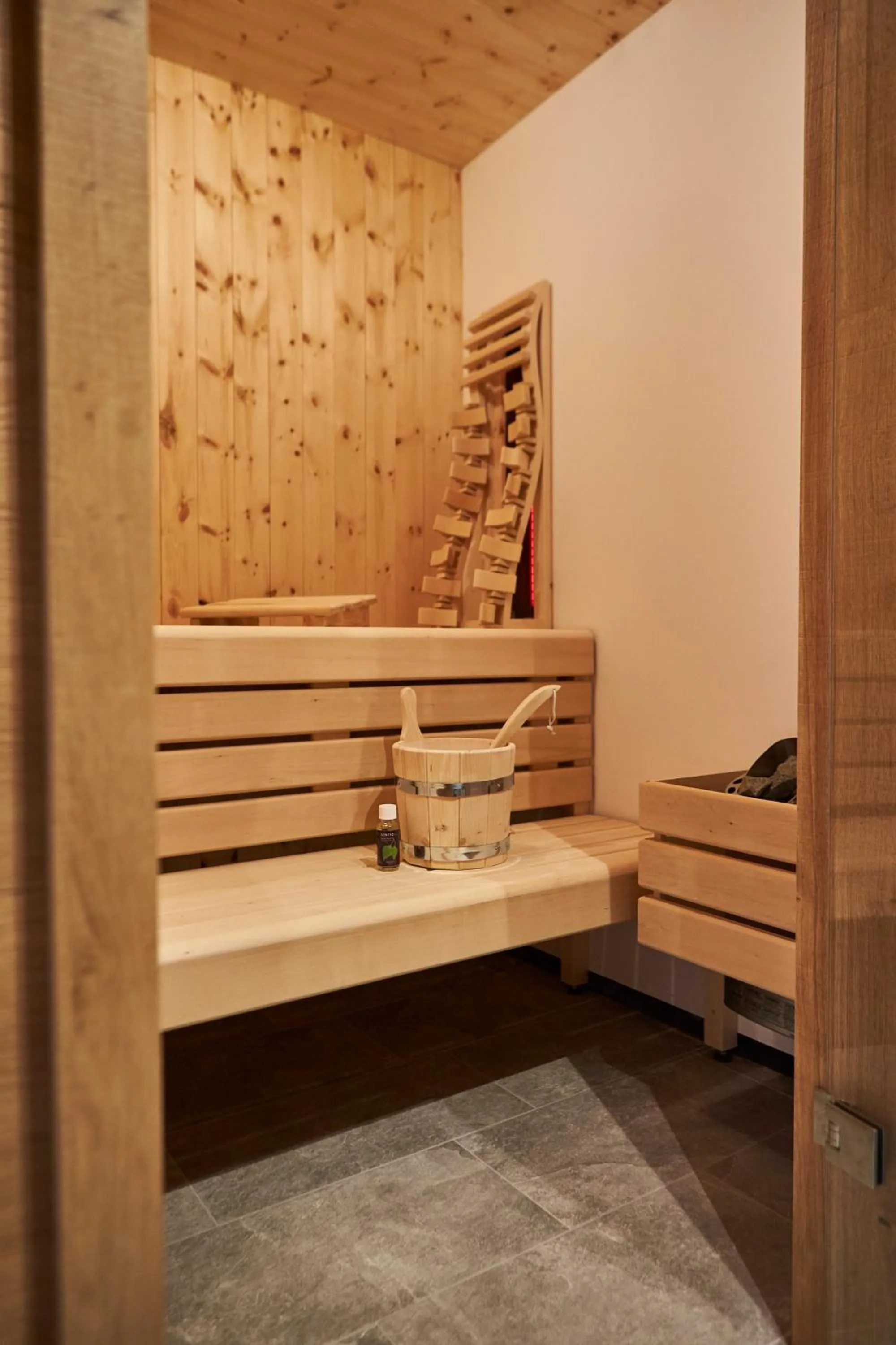 Sauna in Wiesl Lodge Saalbach