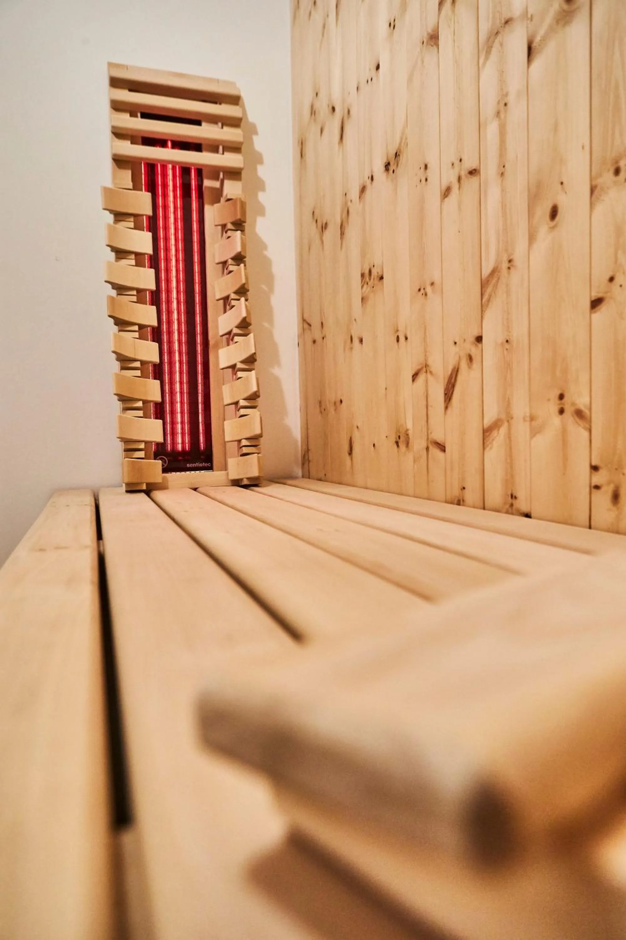 Sauna, Bed in Wiesl Lodge Saalbach