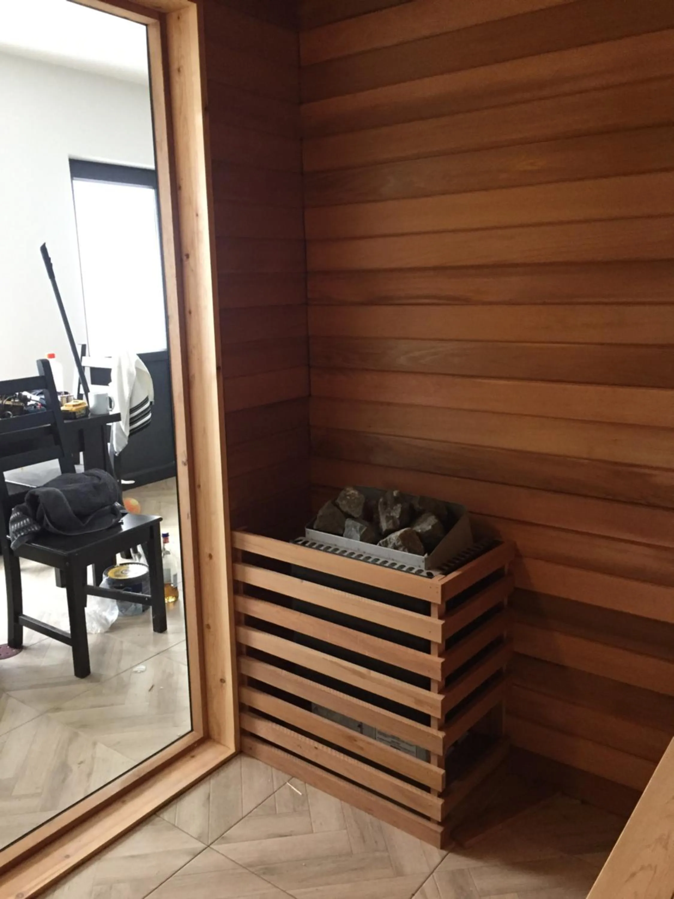 Sauna in Cedar Crest