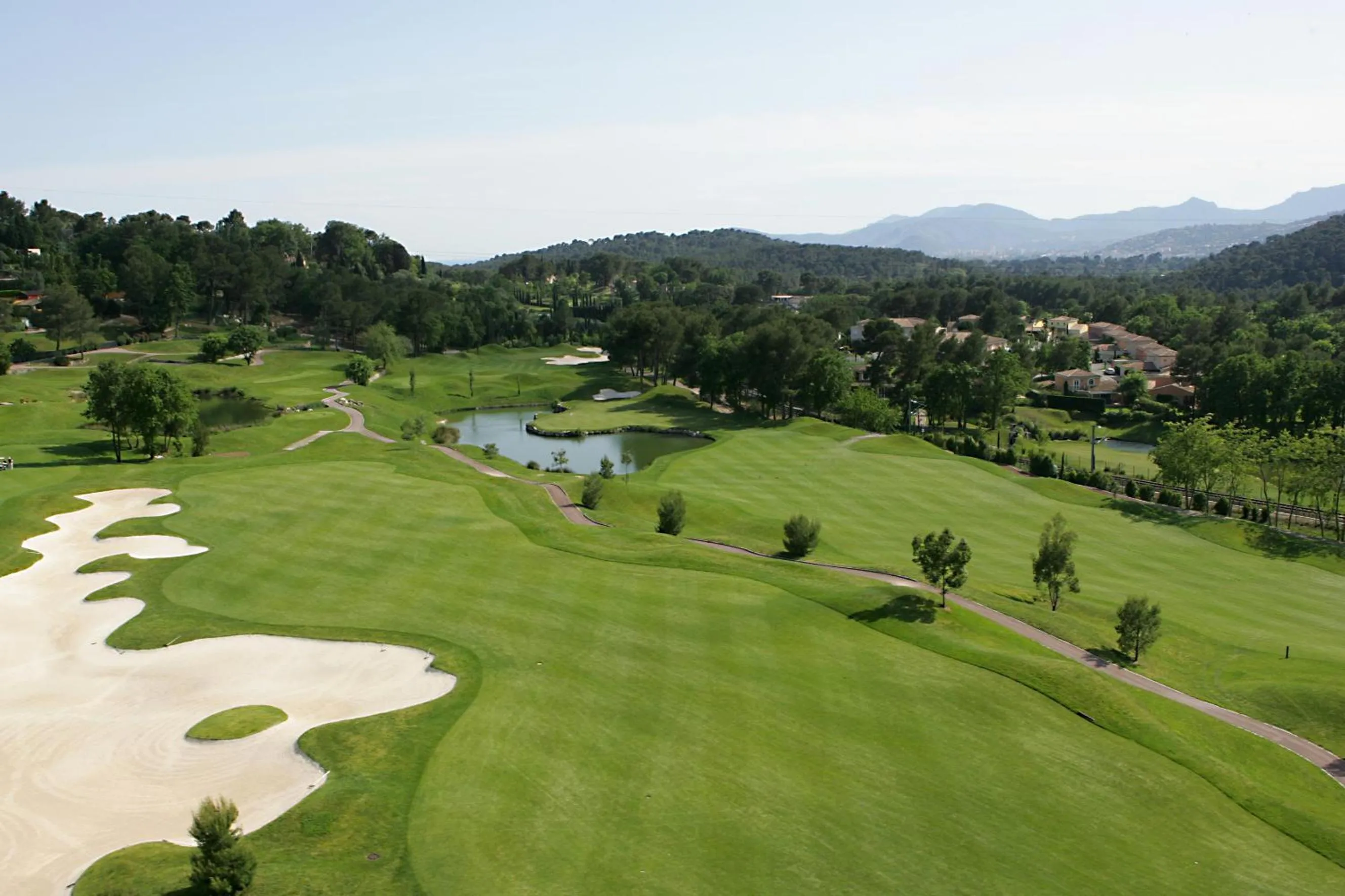 Bird's eye view in Royal Mougins Golf, Hotel & Spa de Luxe