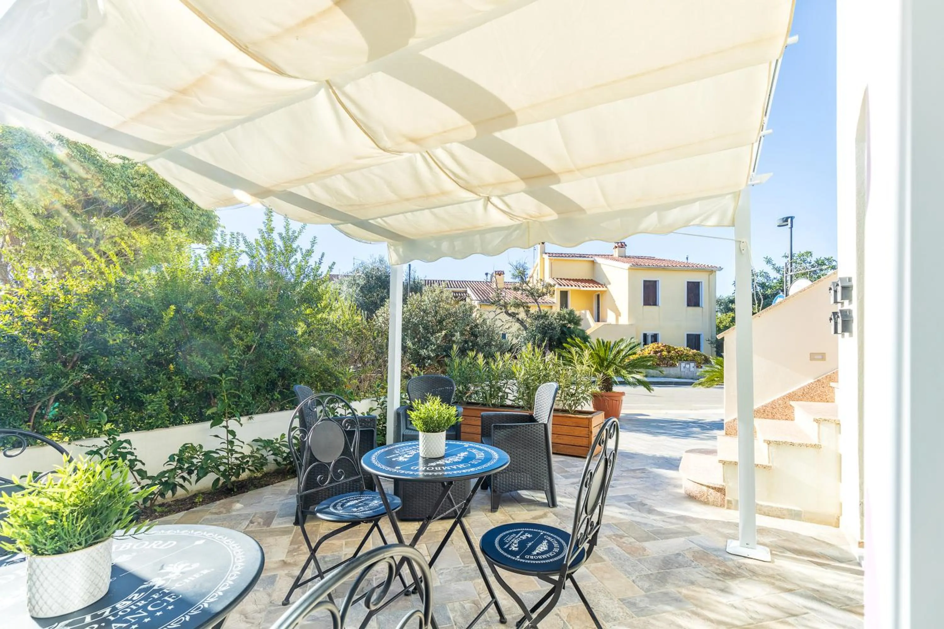 Patio in Acquazzurra Affittacamere