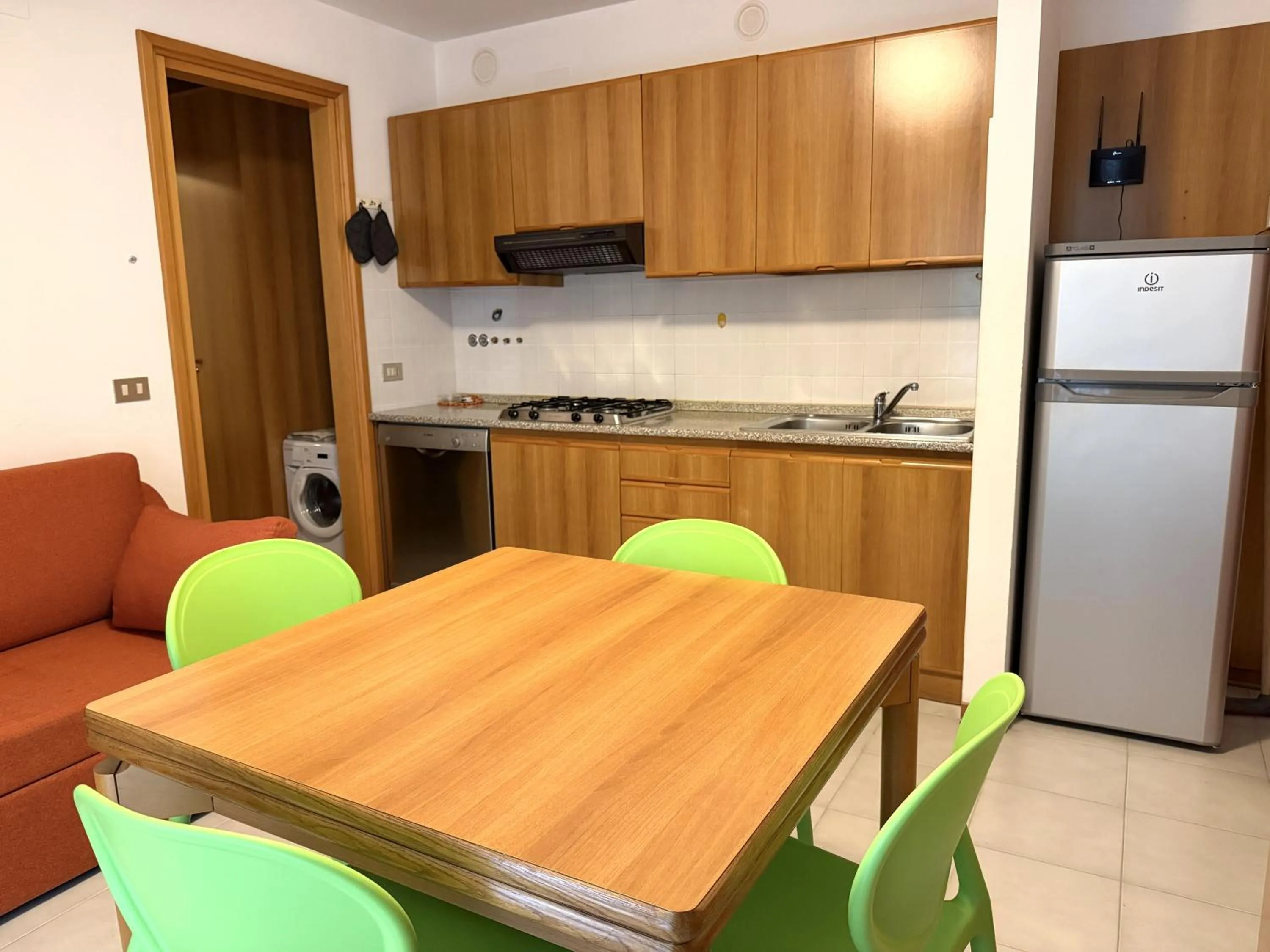 Kitchen or kitchenette in Appartamenti Rosanna