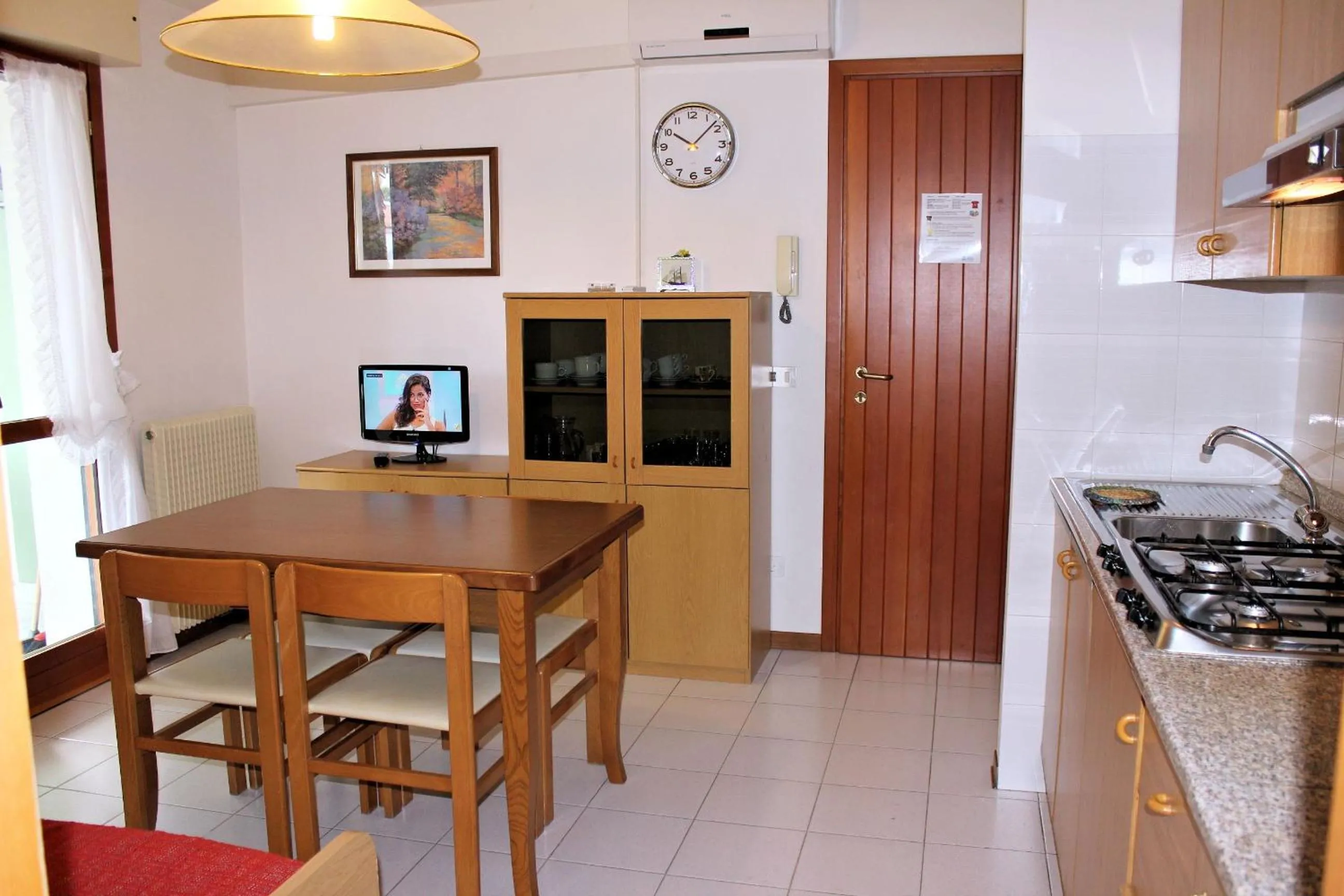 Kitchen or kitchenette in Appartamenti Rosanna