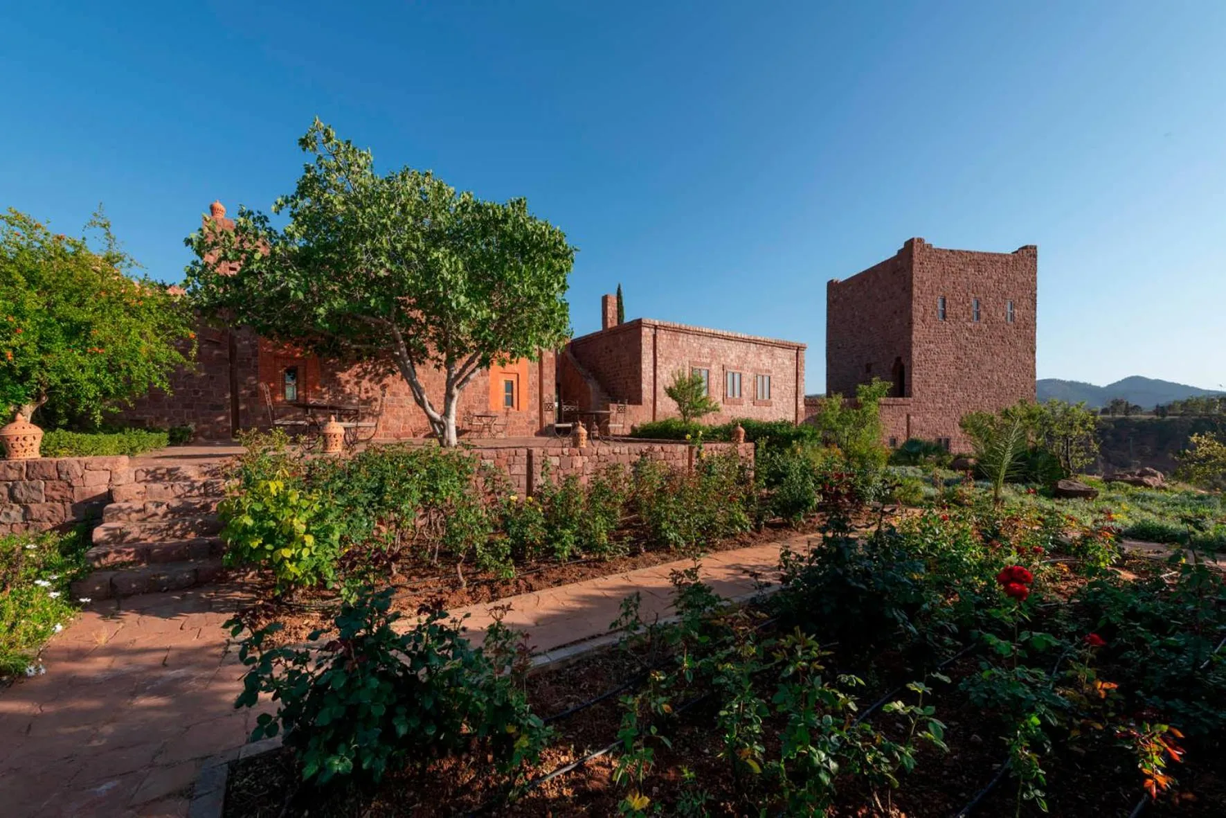 Garden in Kasbah Angour