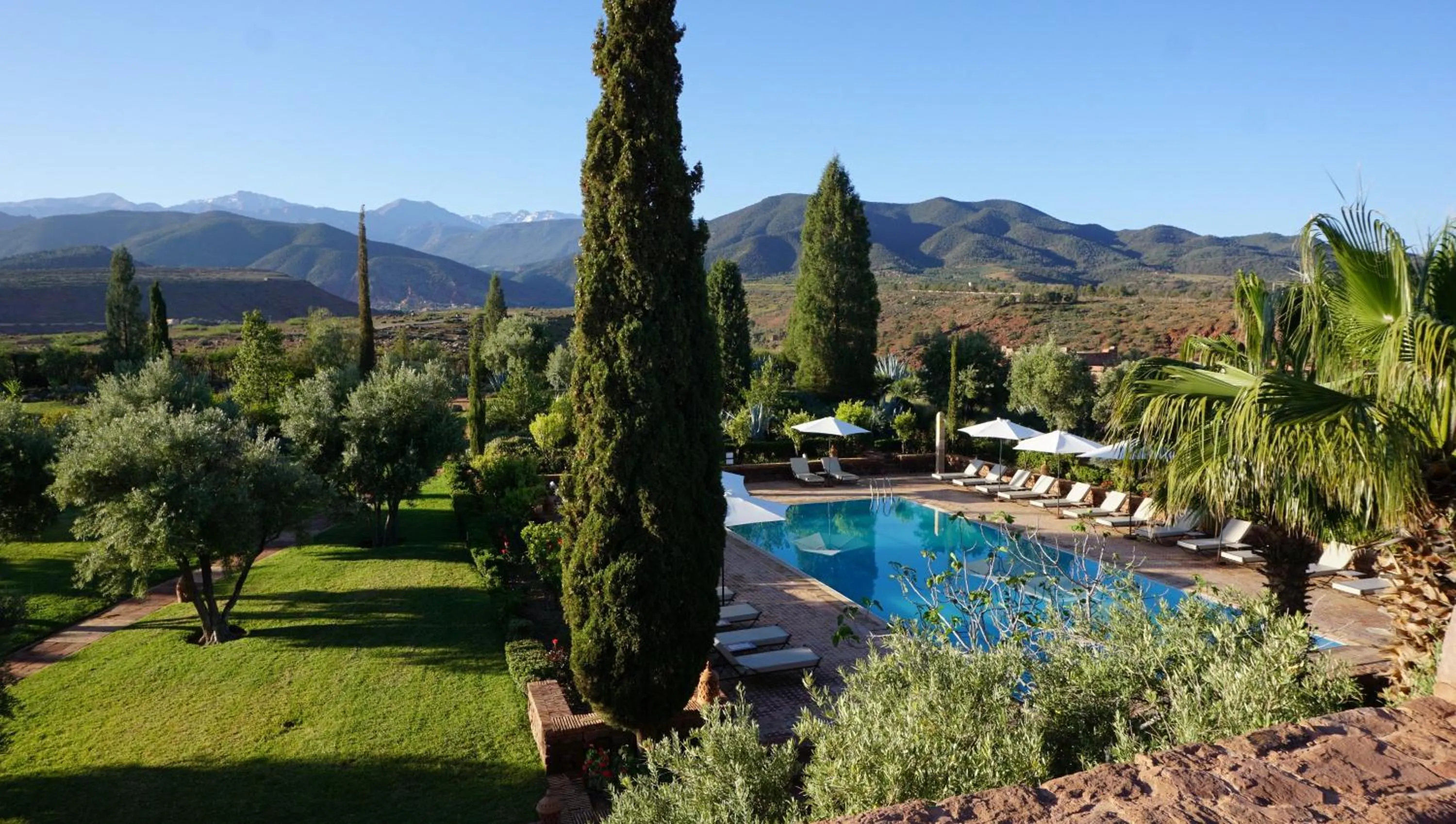 Garden in Kasbah Angour