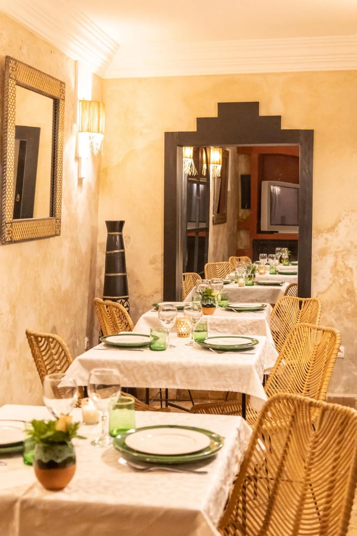 Food and drinks in Riad Baba Ali