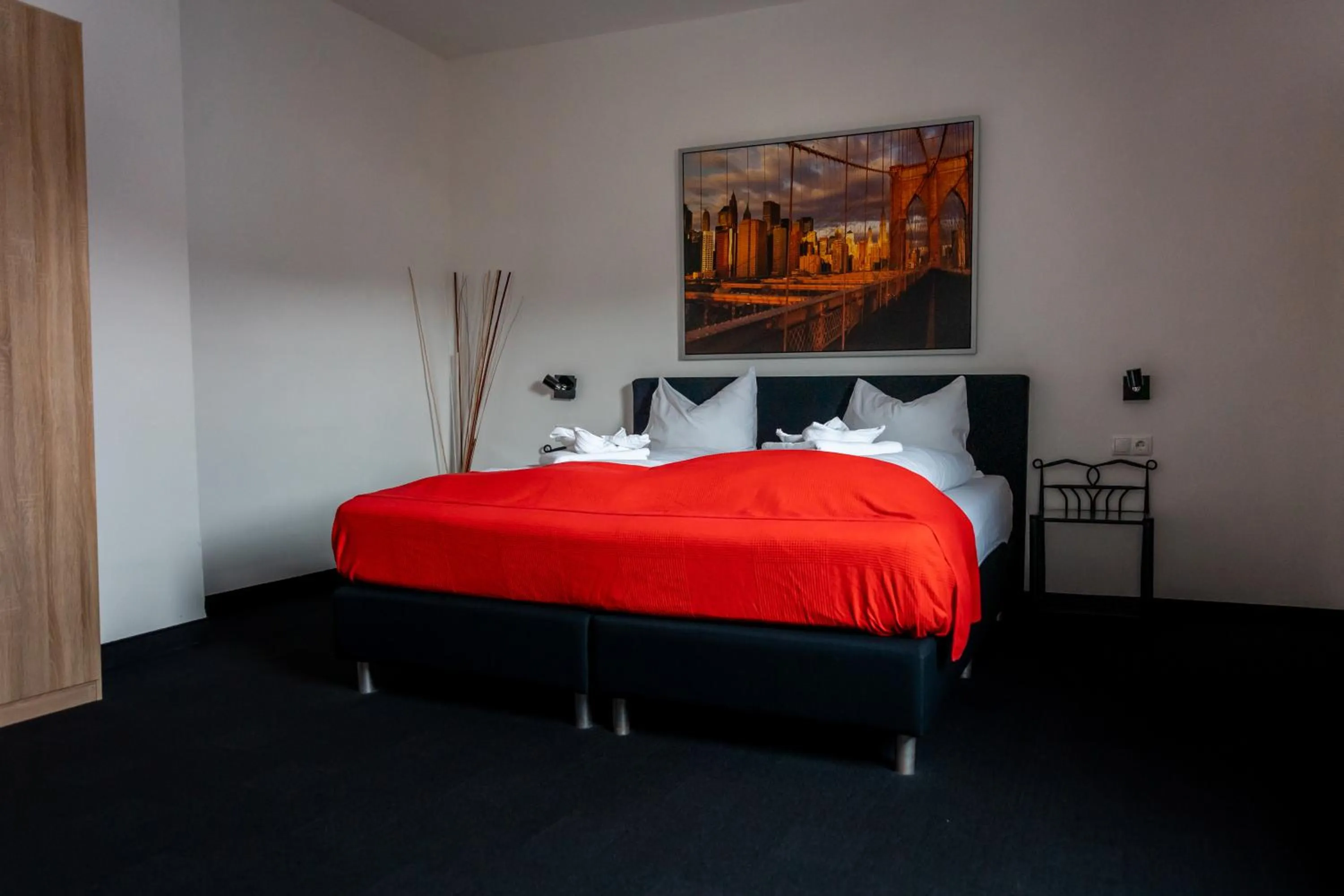 Bed in Hotel Tiefenhagen Sauerland