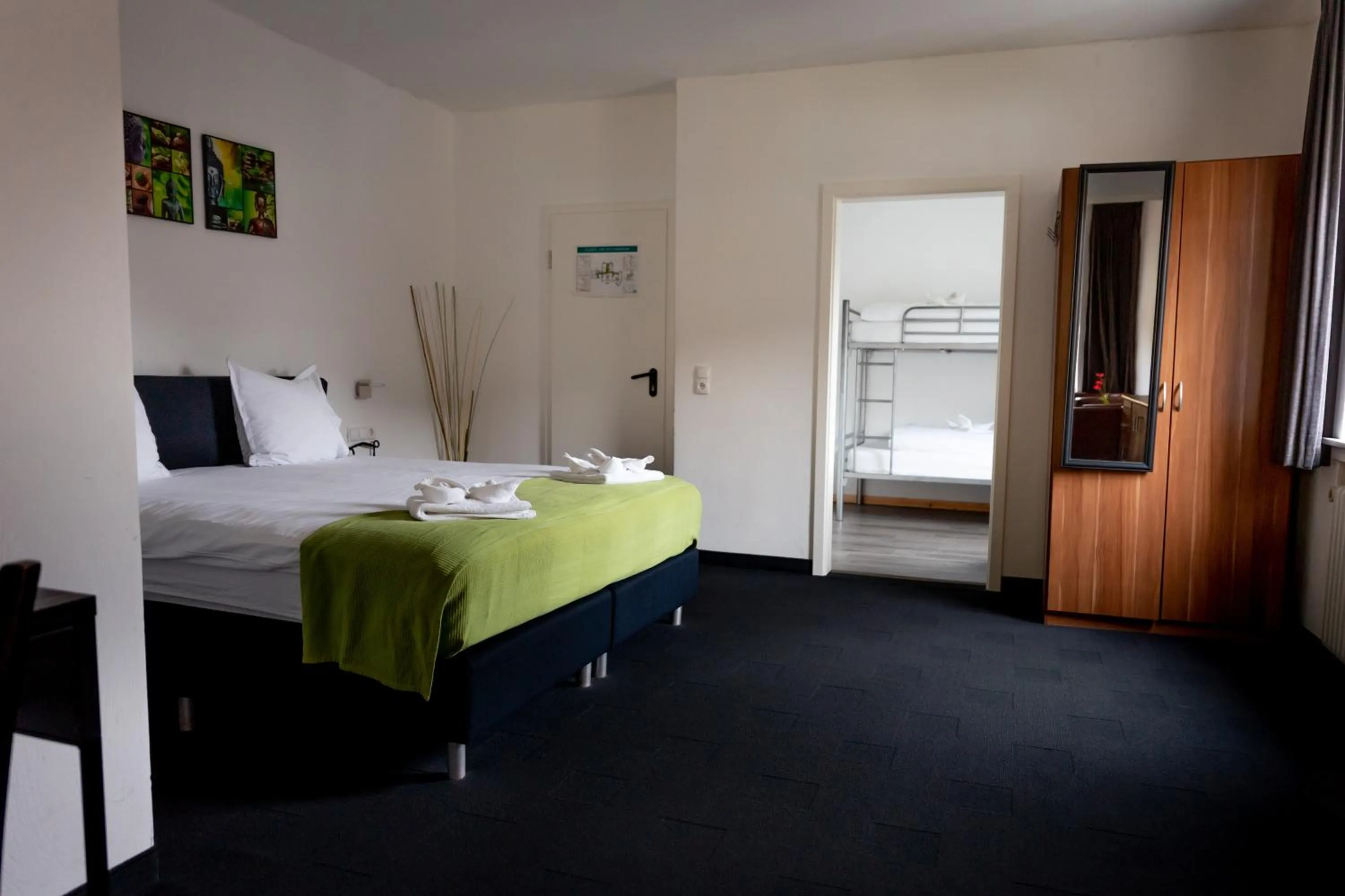 Bed in Hotel Tiefenhagen Sauerland