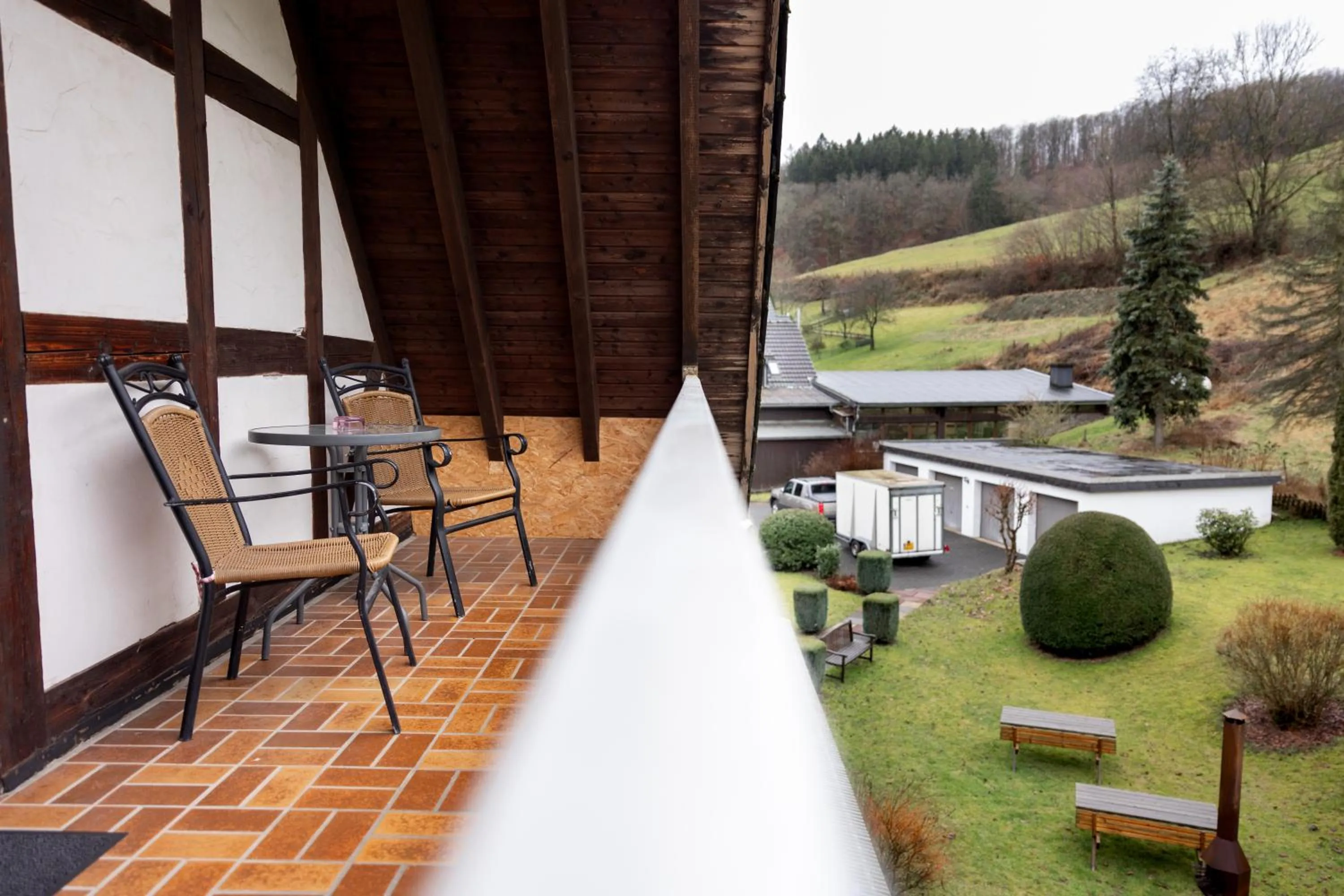 Balcony/Terrace in Hotel Tiefenhagen Sauerland