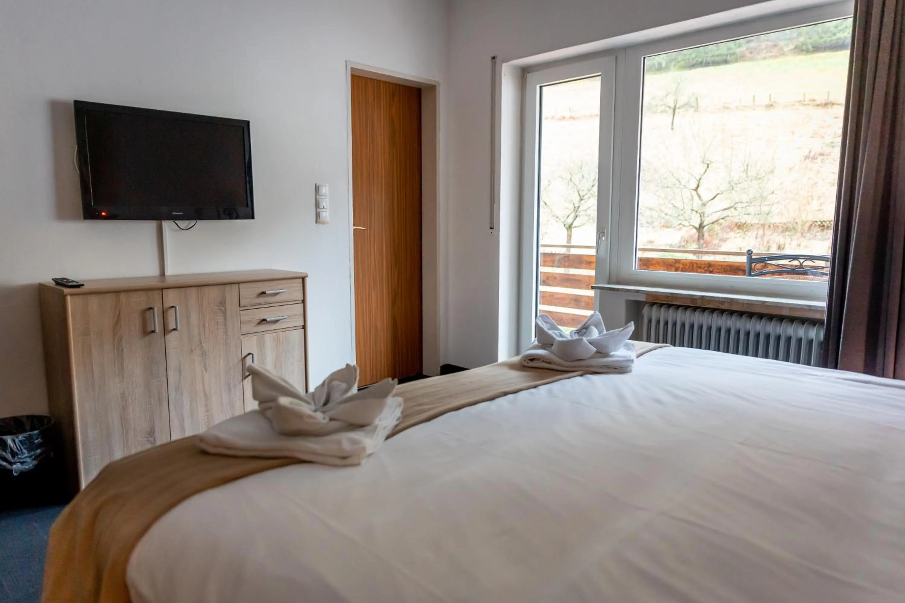 Bed in Hotel Tiefenhagen Sauerland