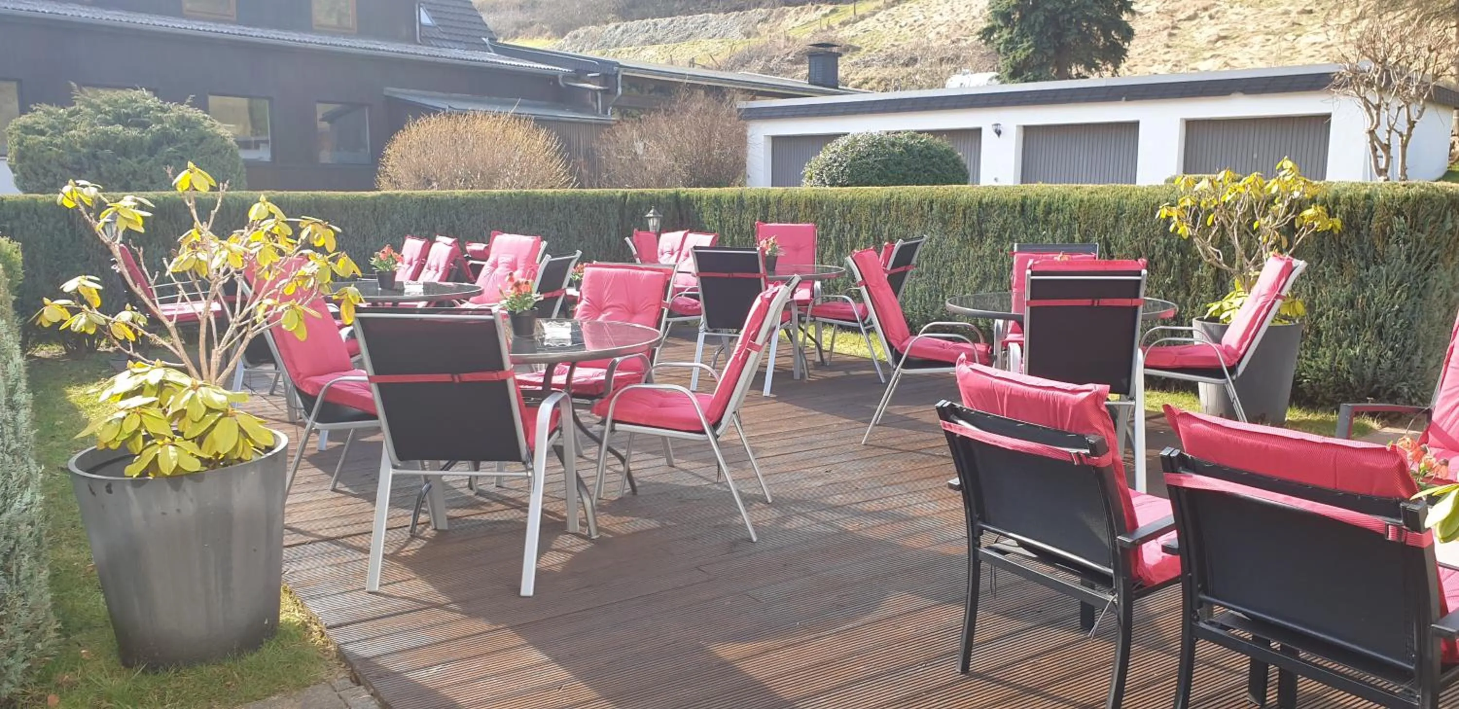 Balcony/Terrace in Hotel Tiefenhagen Sauerland
