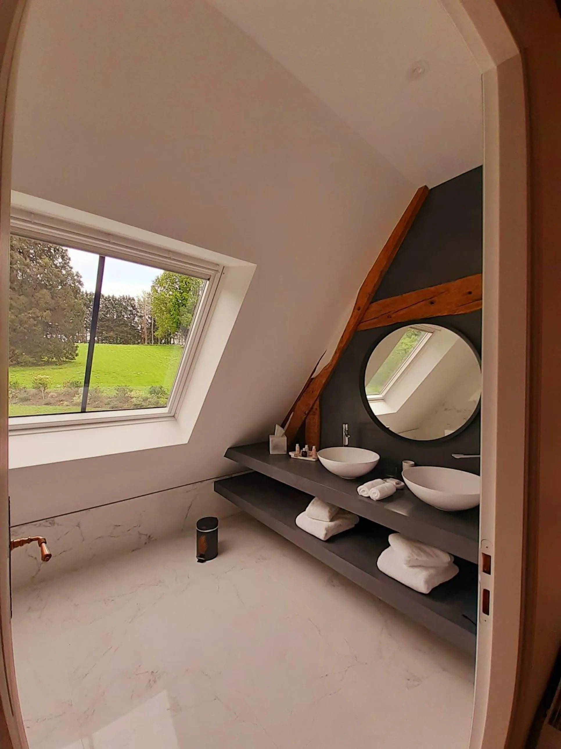 Bathroom in Château de la Bribourdière