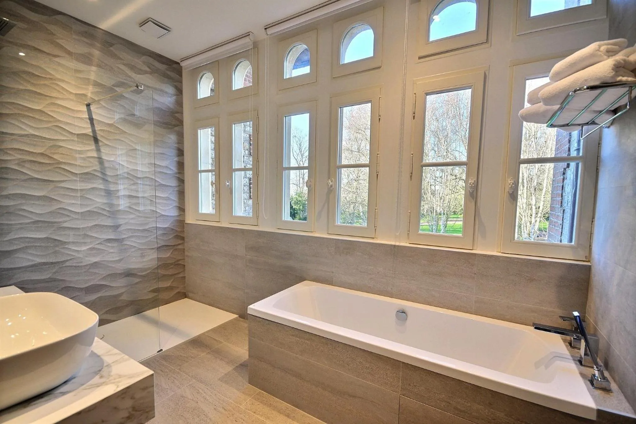 Bathroom in Château de la Bribourdière