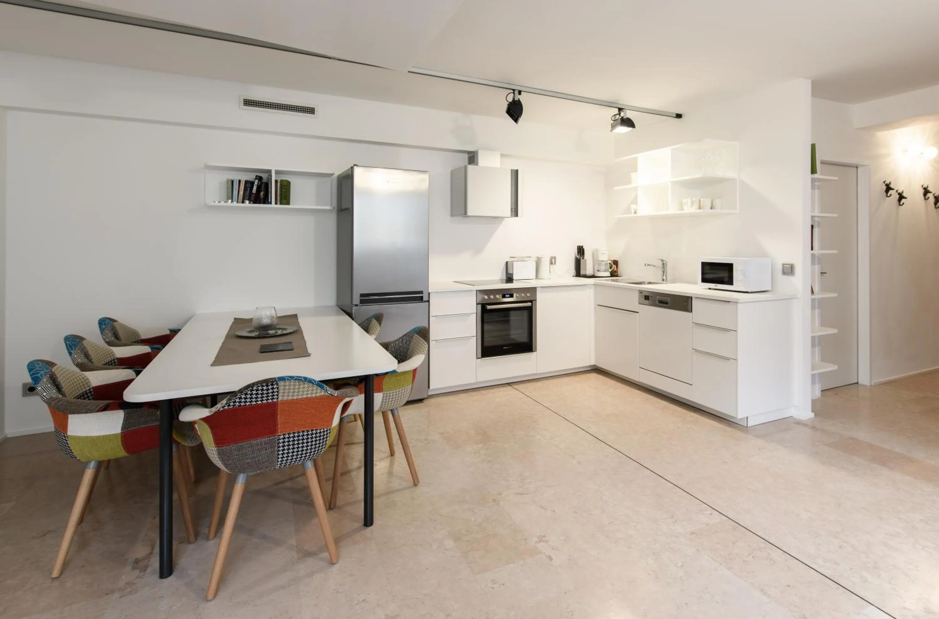 Kitchen or kitchenette in Kaiser Max Design Appartements