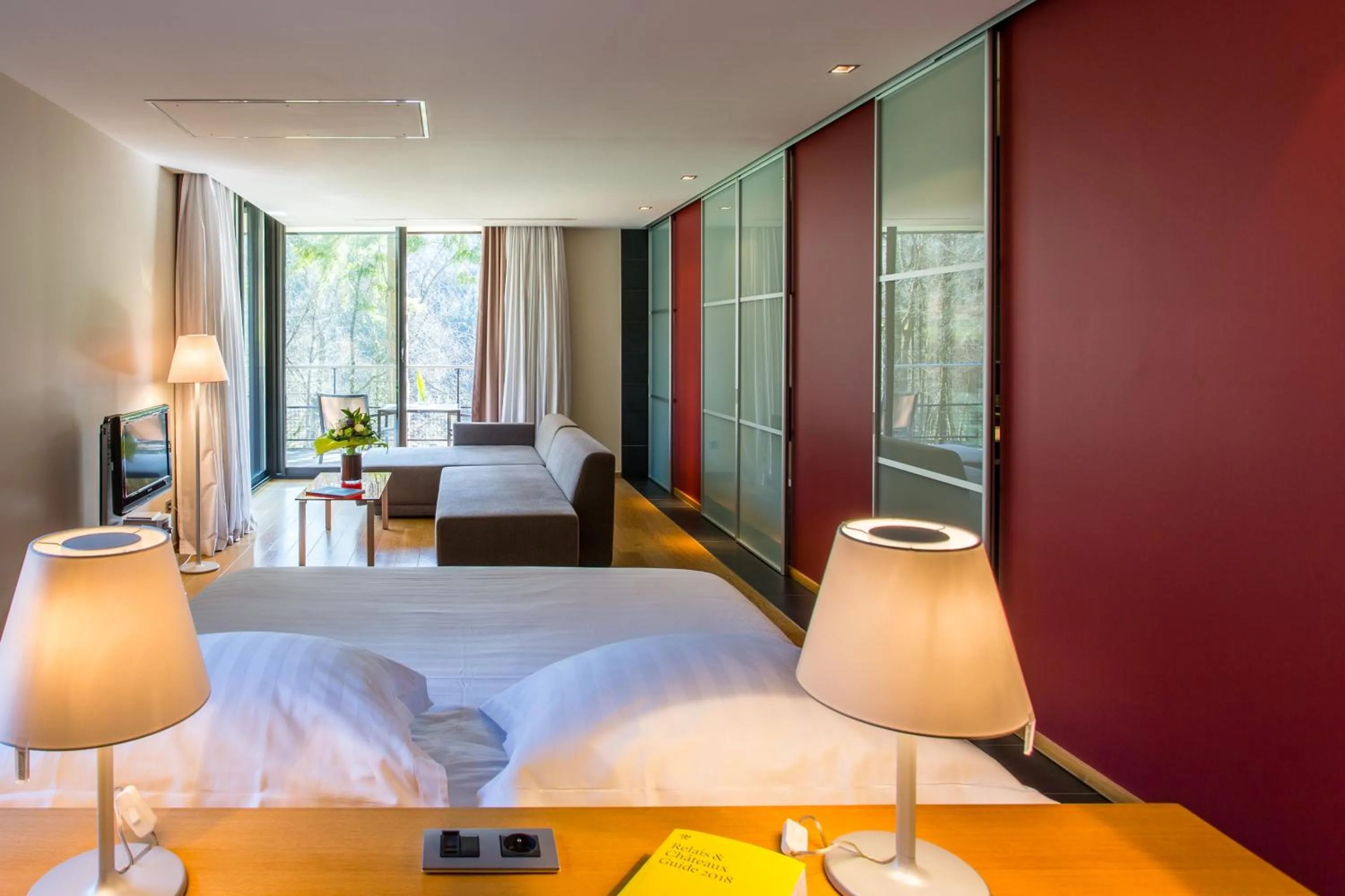 Bedroom, Bed in Restaurant Hôtel L'Arnsbourg