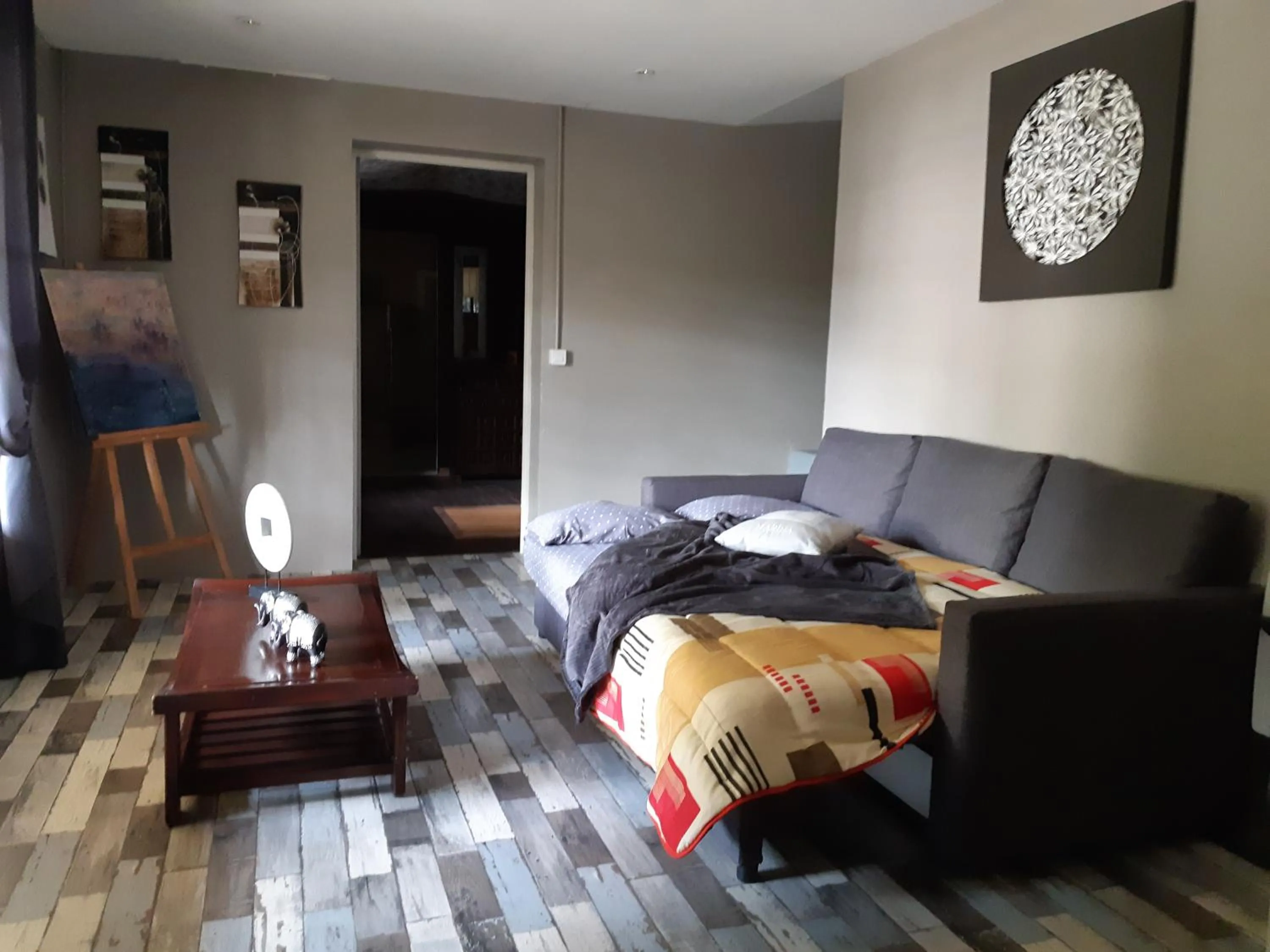 Bed in Villa Lumières