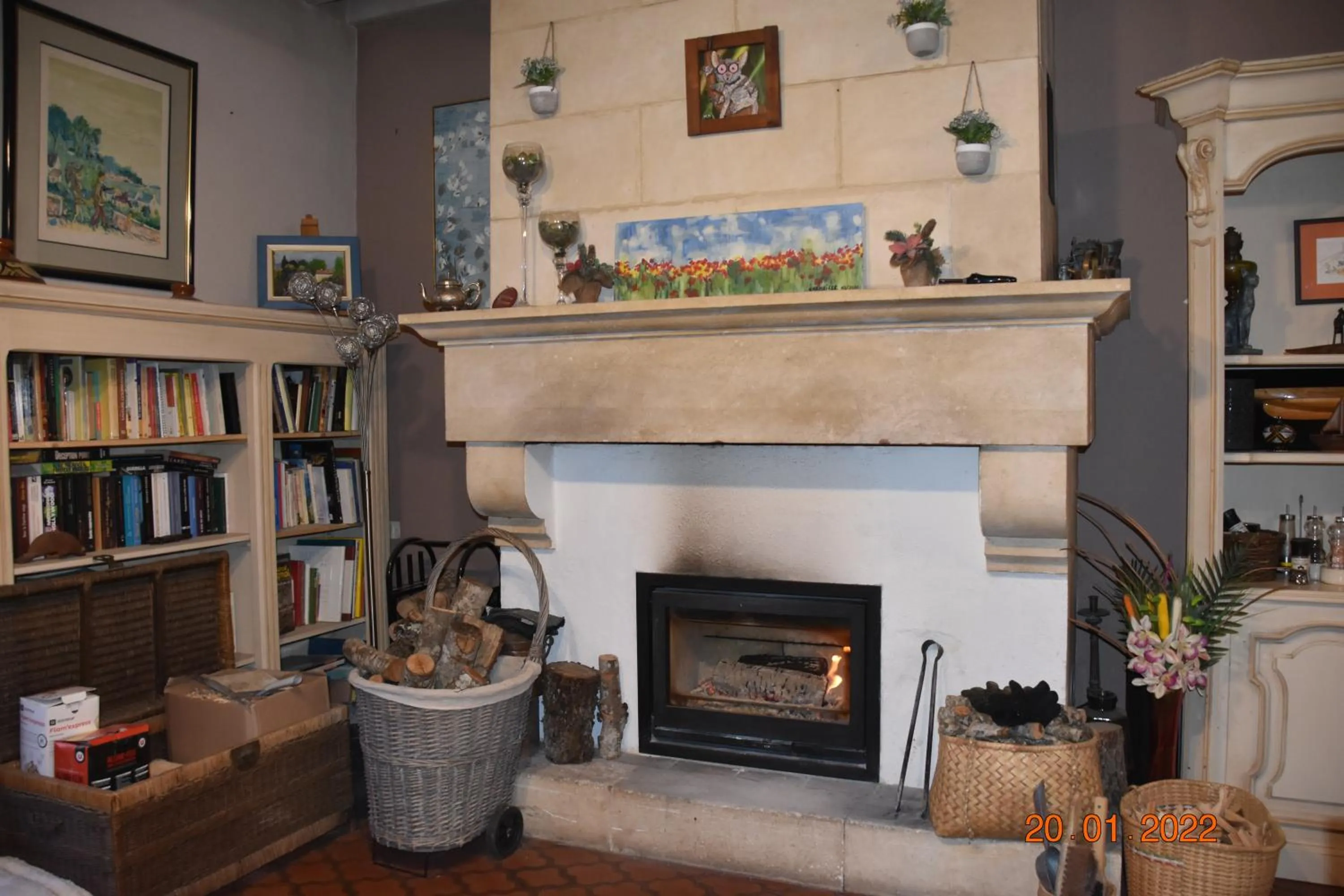 Communal lounge/ TV room in Villa Lumières