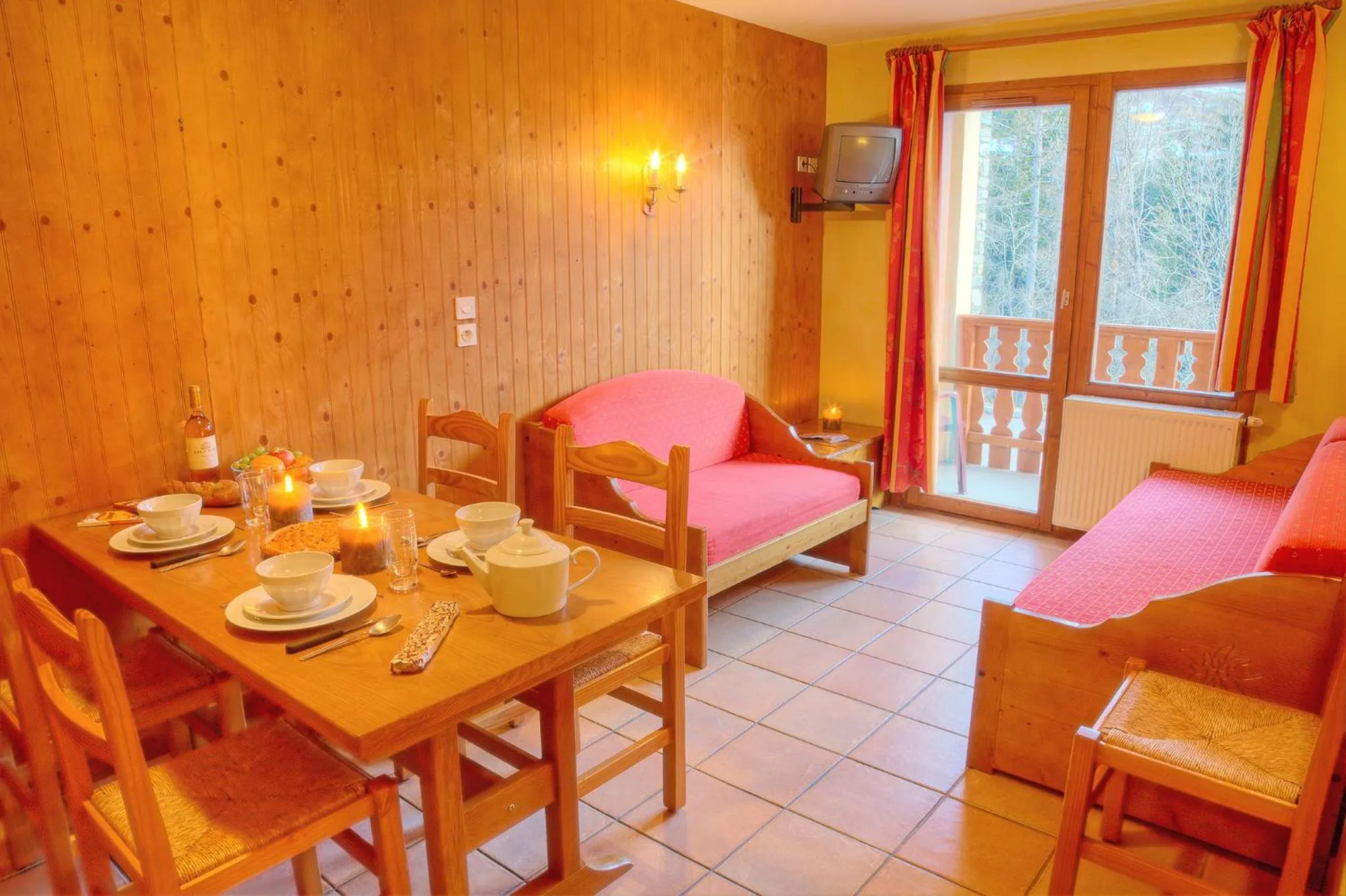 Living room in Résidence Les Balcons De Val Cenis Le Haut