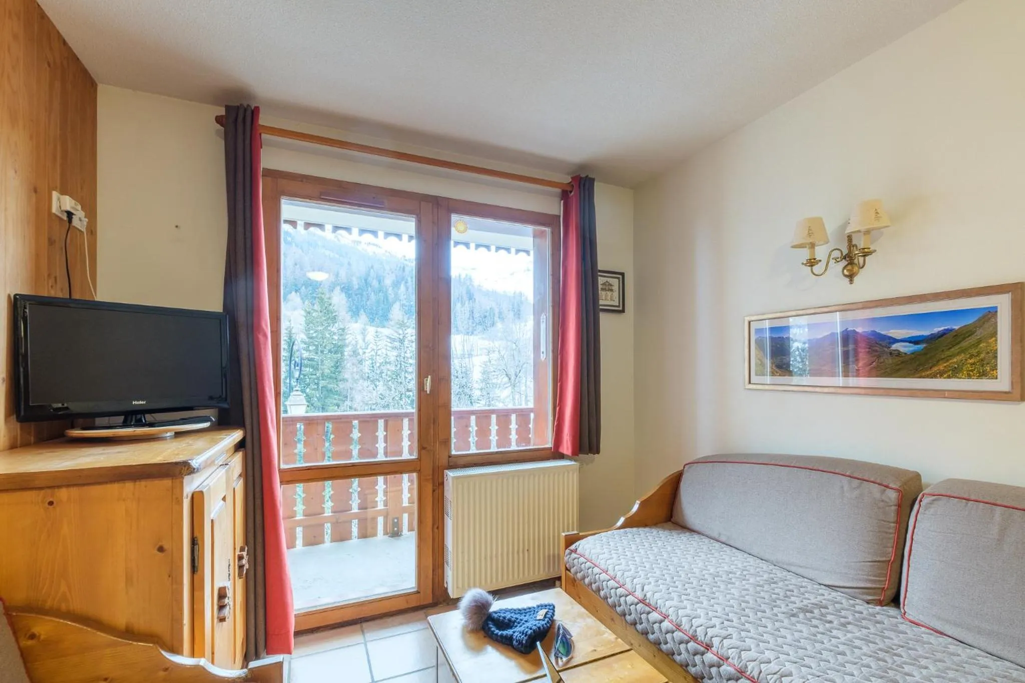 Living room in Résidence Les Balcons De Val Cenis Le Haut