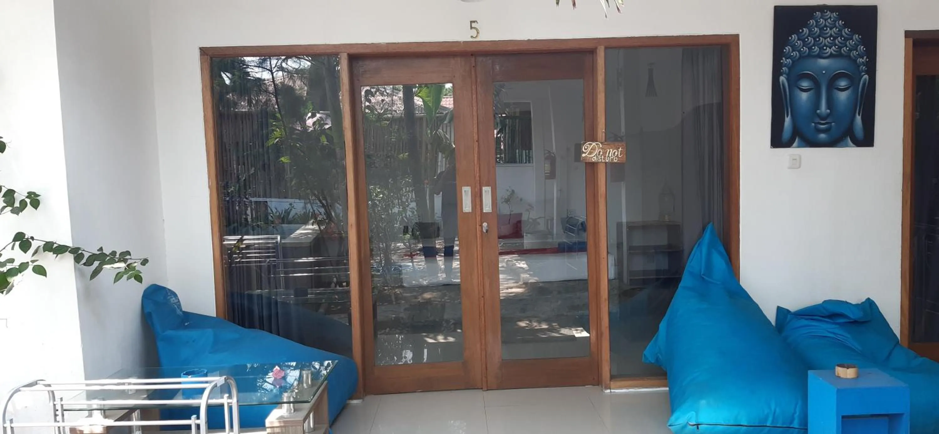 Seating area in Dream Hotel