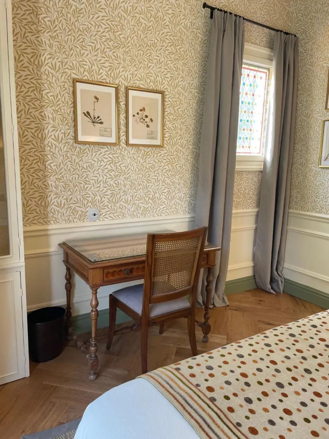 Bed in Chateau de Lantic Bed in Chateau de Lantic