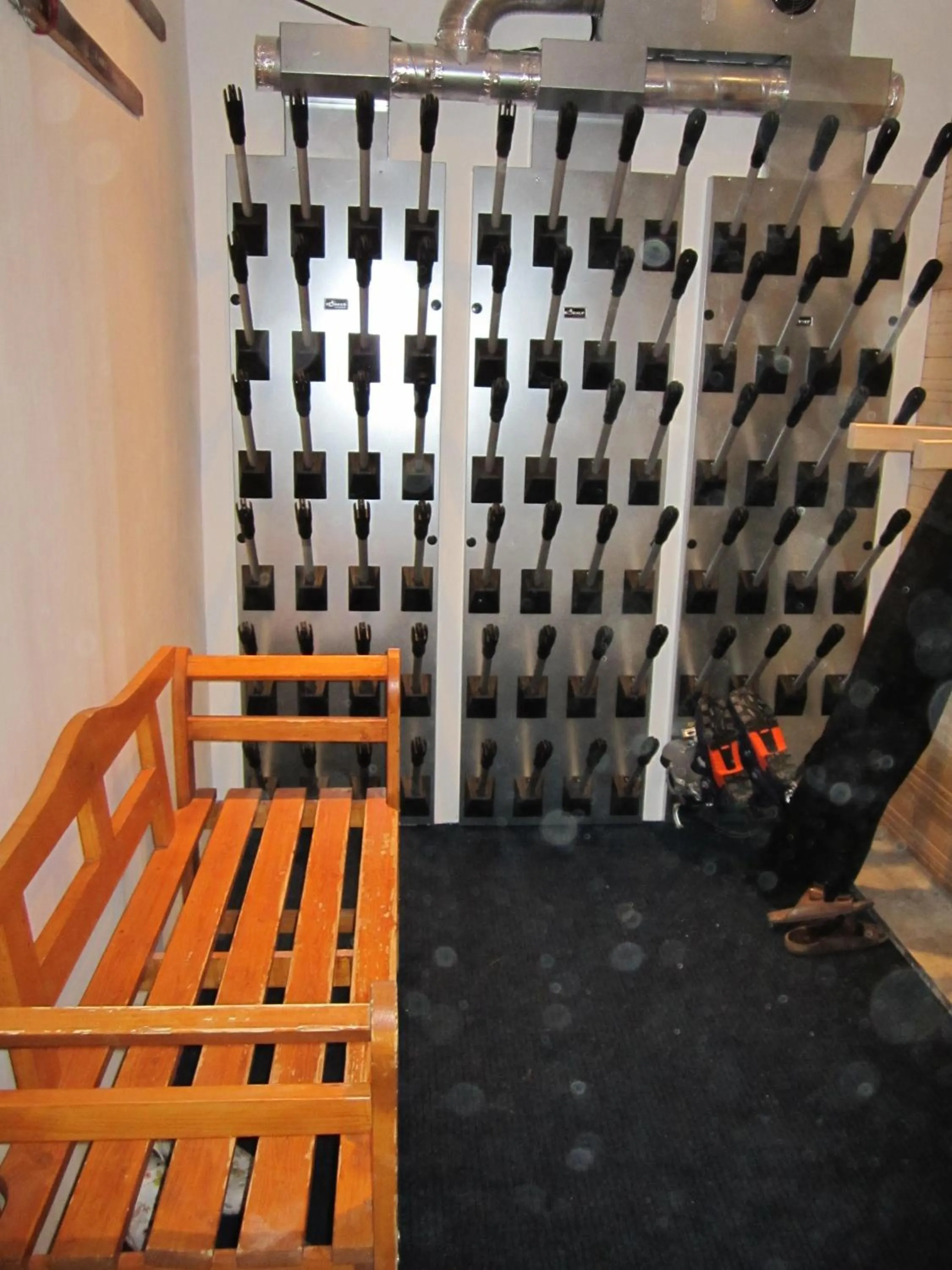 Seating area in Hôtel Chalet Le Caribou