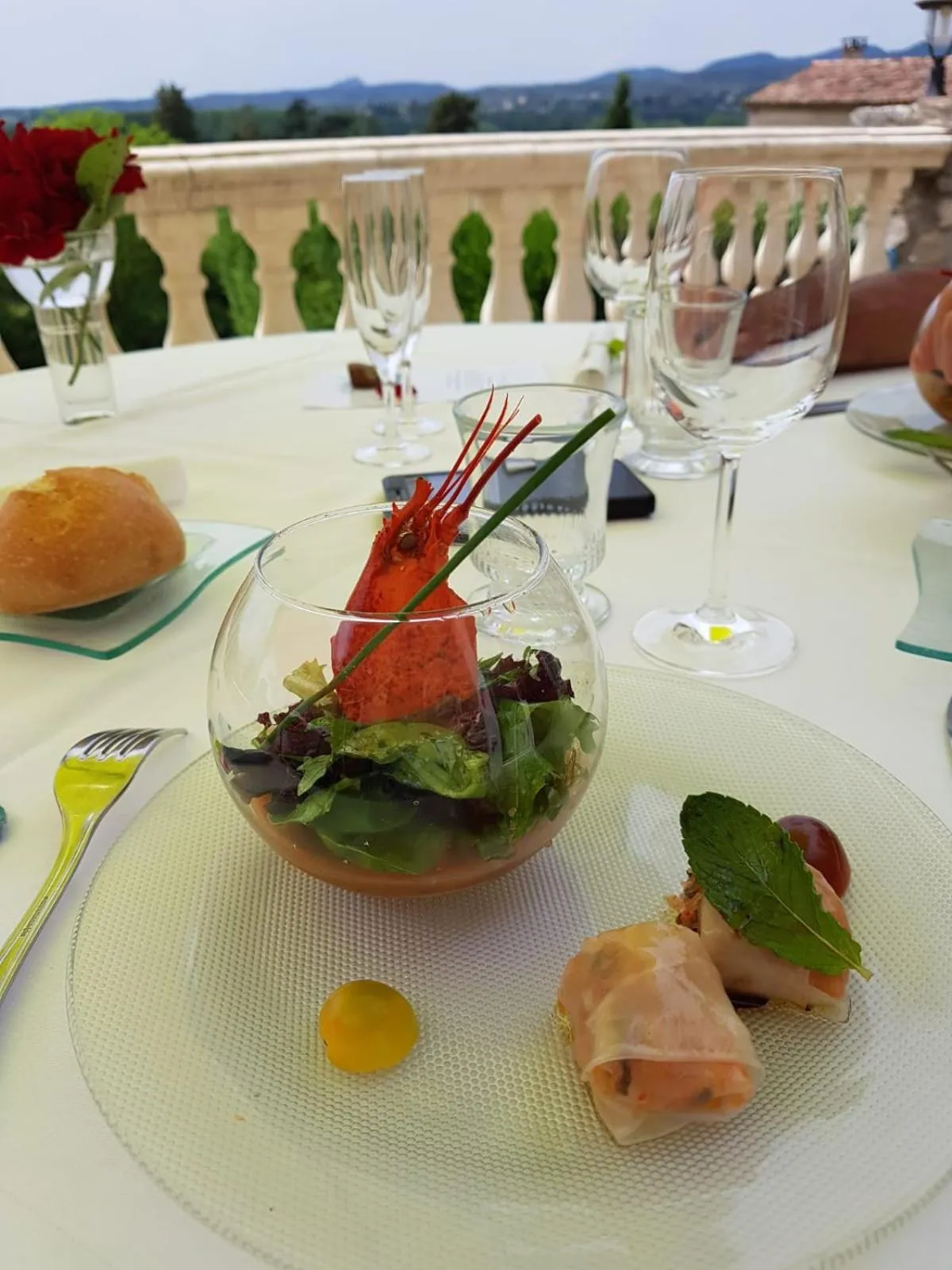 Lunch in La Bastide Des Senteurs